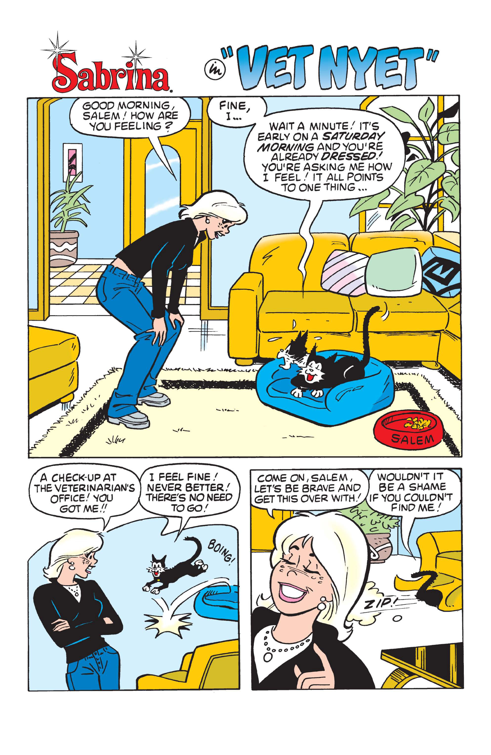 Read online Sabrina the Teenage Witch (1997) comic -  Issue #13 - 20