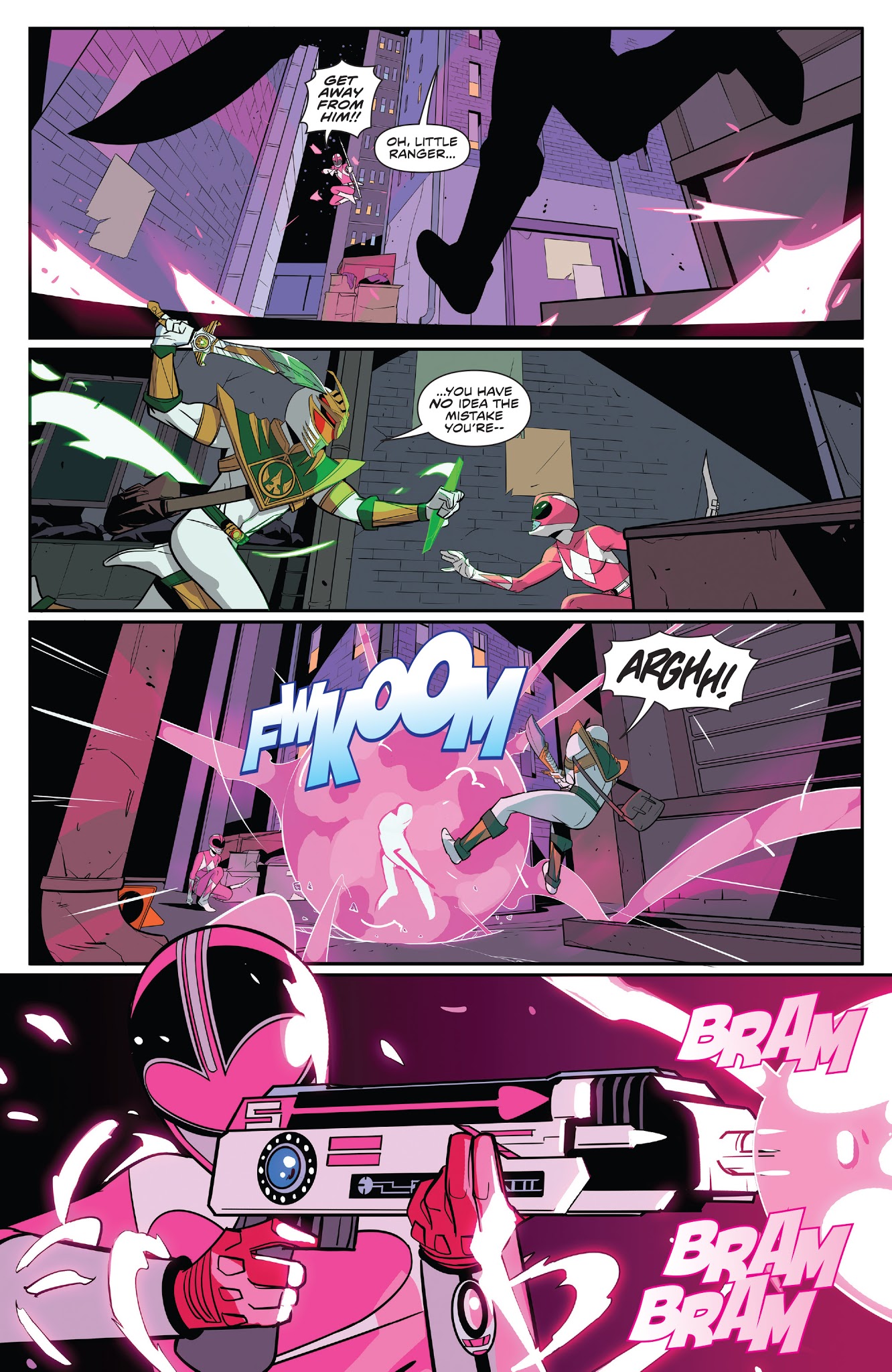 Read online Mighty Morphin Power Rangers comic -  Issue #25 - 23