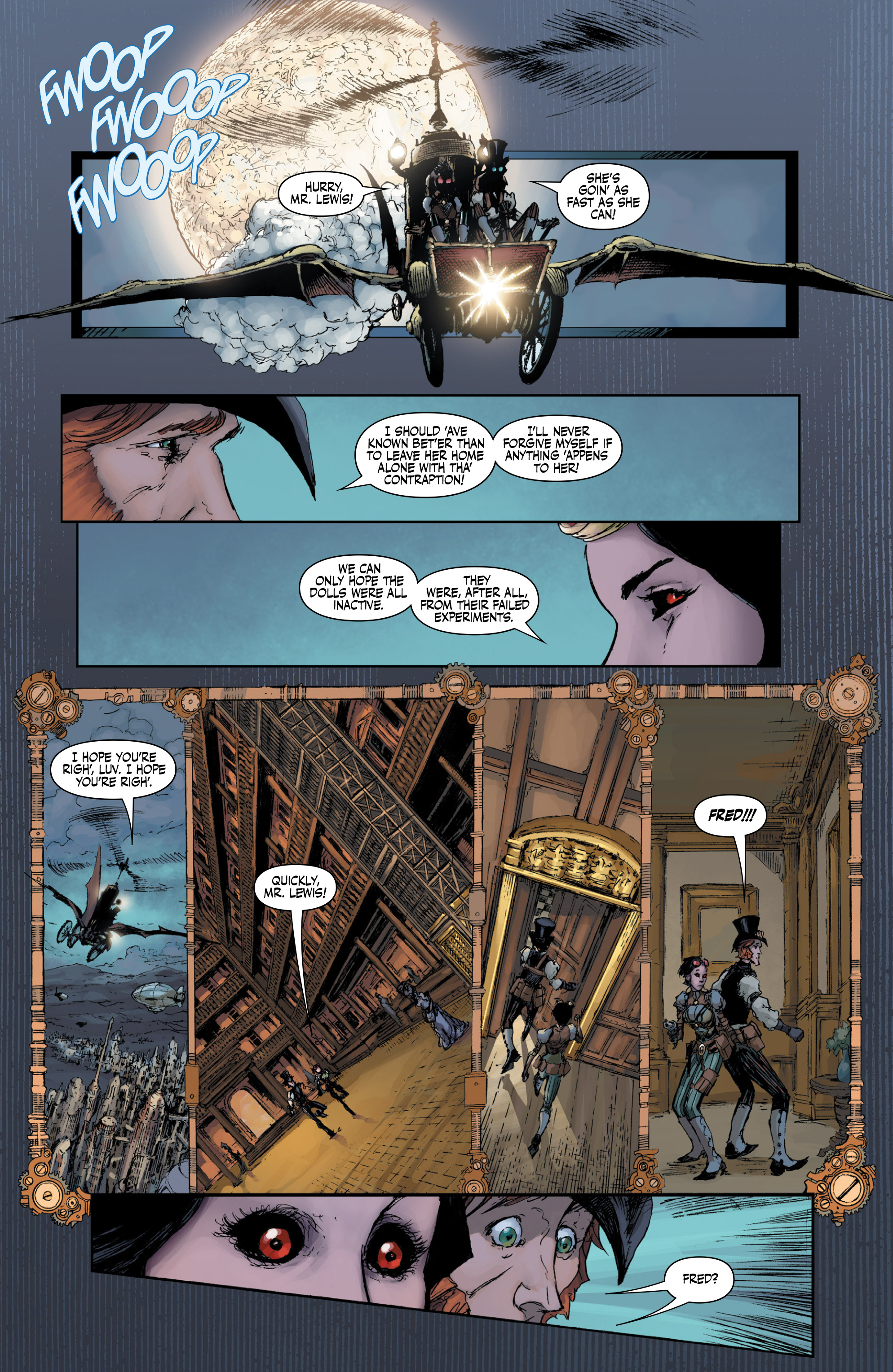 Read online Lady Mechanika: The Lost Boys of West Abbey comic -  Issue #3 - 56
