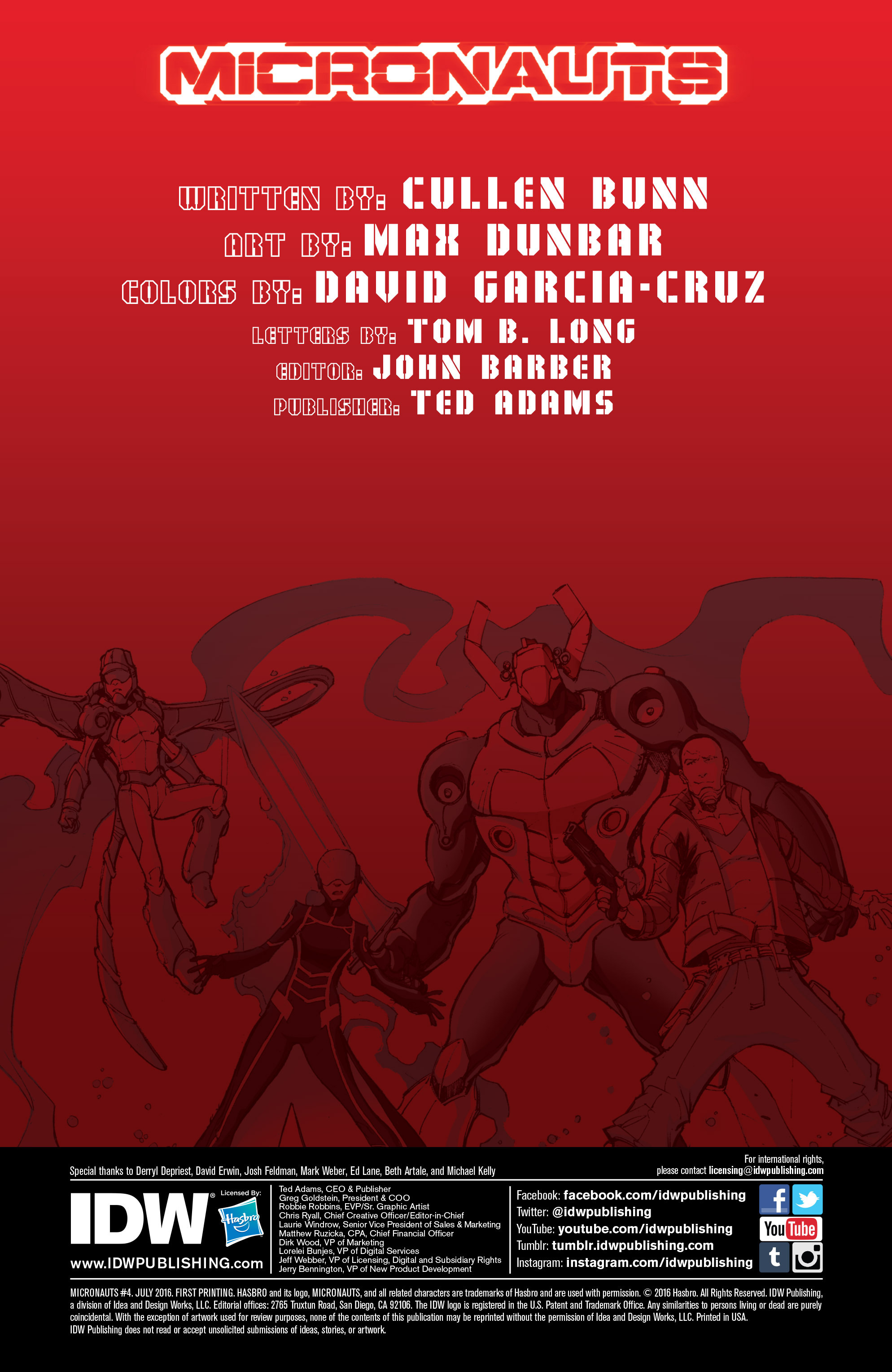 Read online Micronauts (2016) comic -  Issue #4 - 2