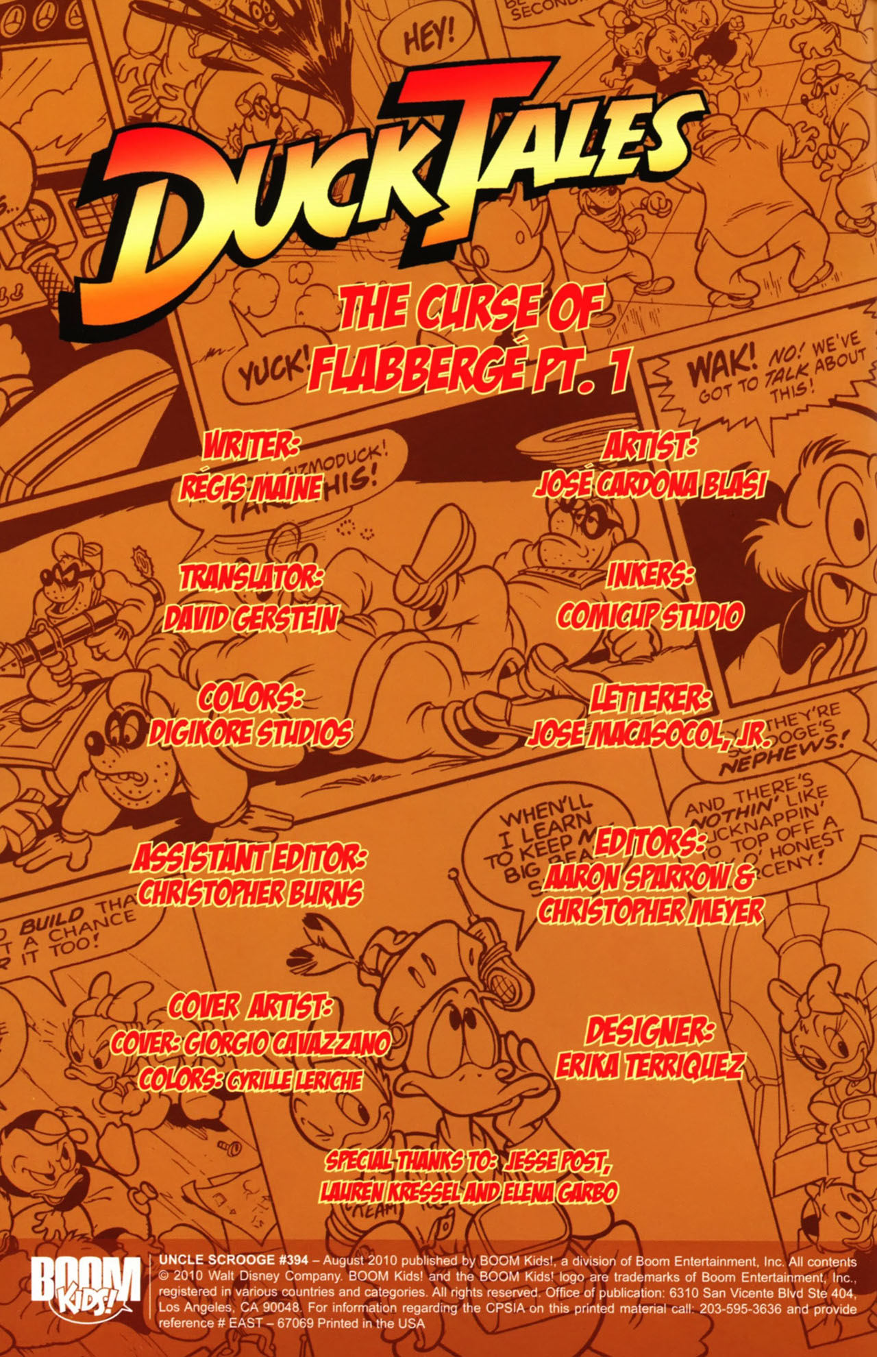 Read online Uncle Scrooge (1953) comic -  Issue #394 - 2