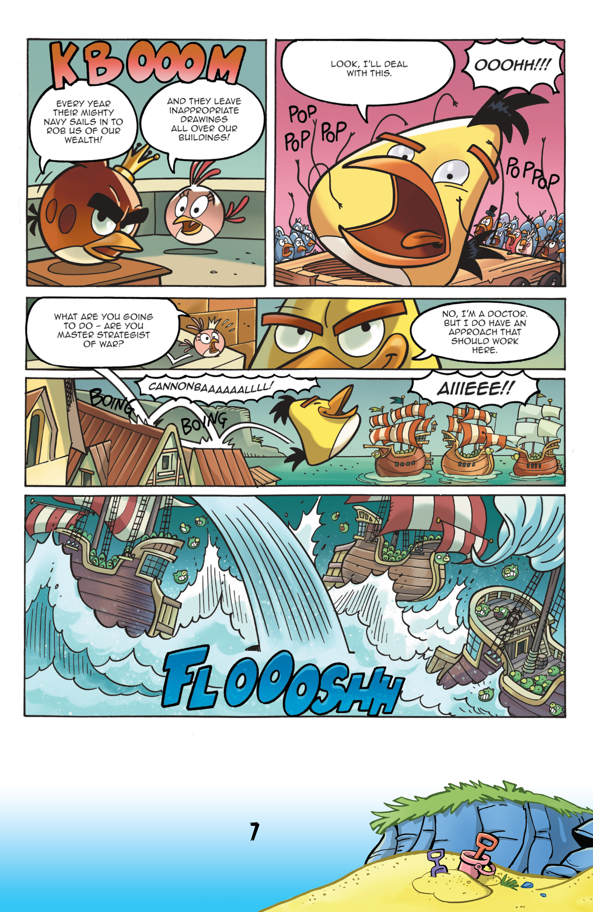 Read online Angry Birds Comics (2016) comic -  Issue #7 - 9