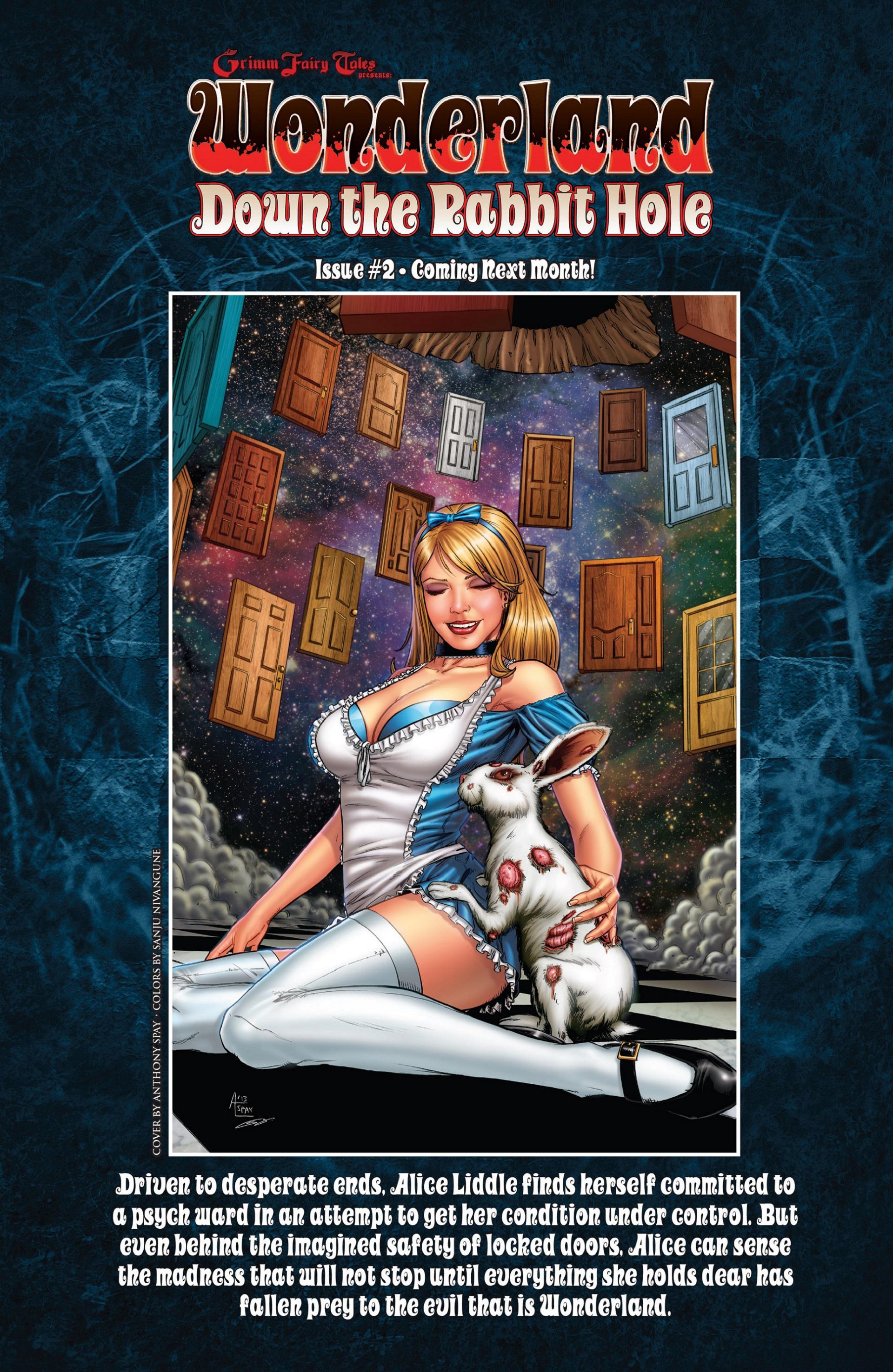 Read online Grimm Fairy Tales presents Wonderland: Down the Rabbit Hole comic -  Issue #1 - 23