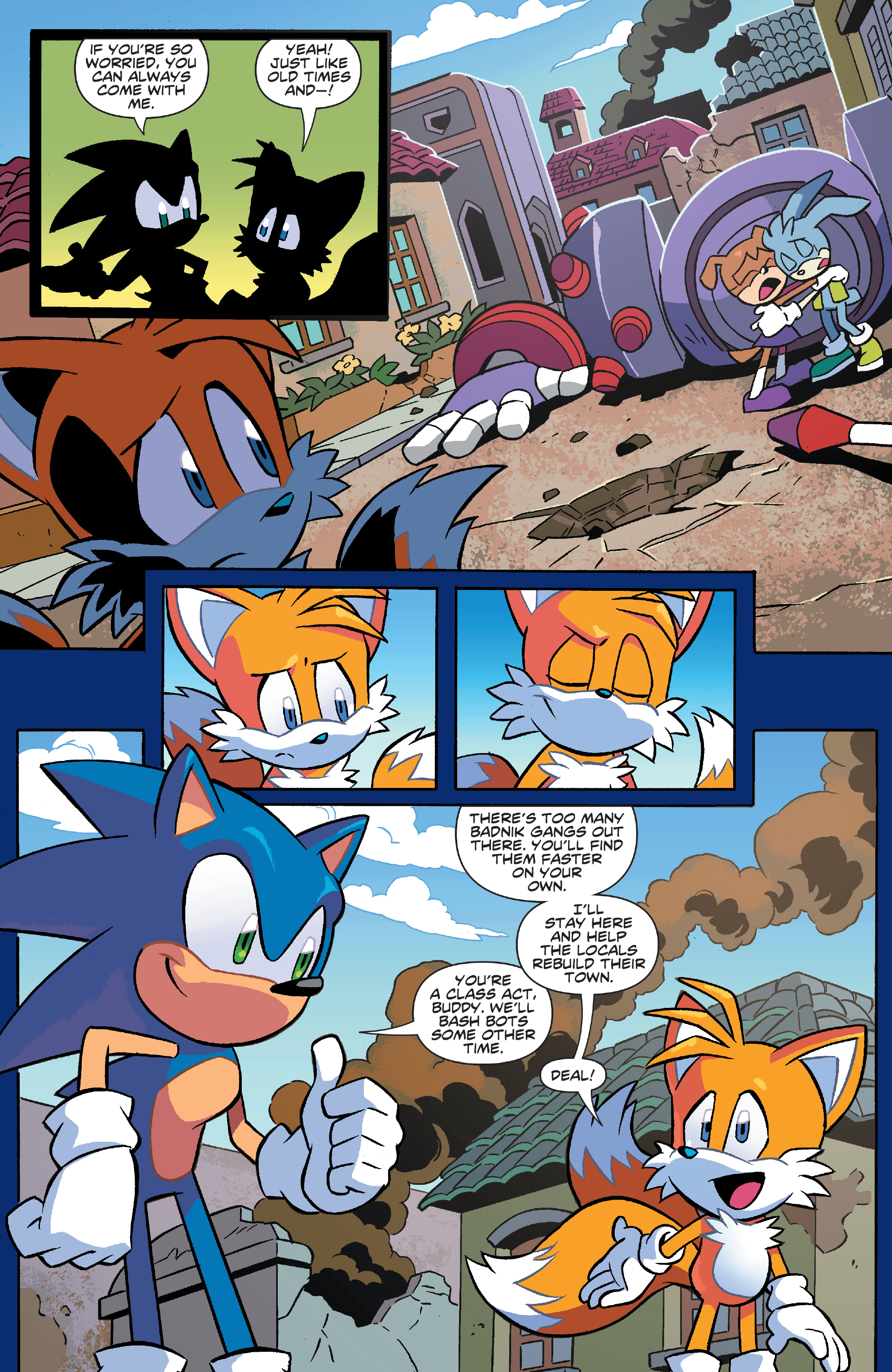 Read online Sonic the Hedgehog (2018) comic -  Issue # _5th Anniversary Edition - 22