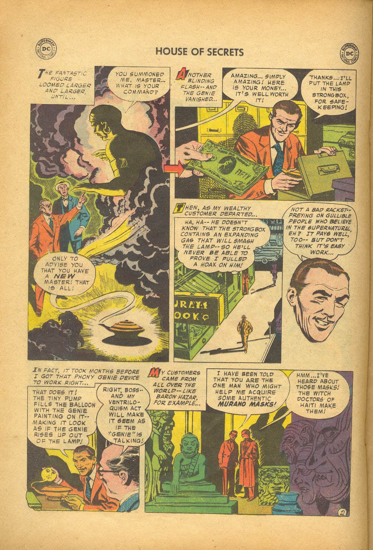 Read online House of Secrets (1956) comic -  Issue #11 - 20