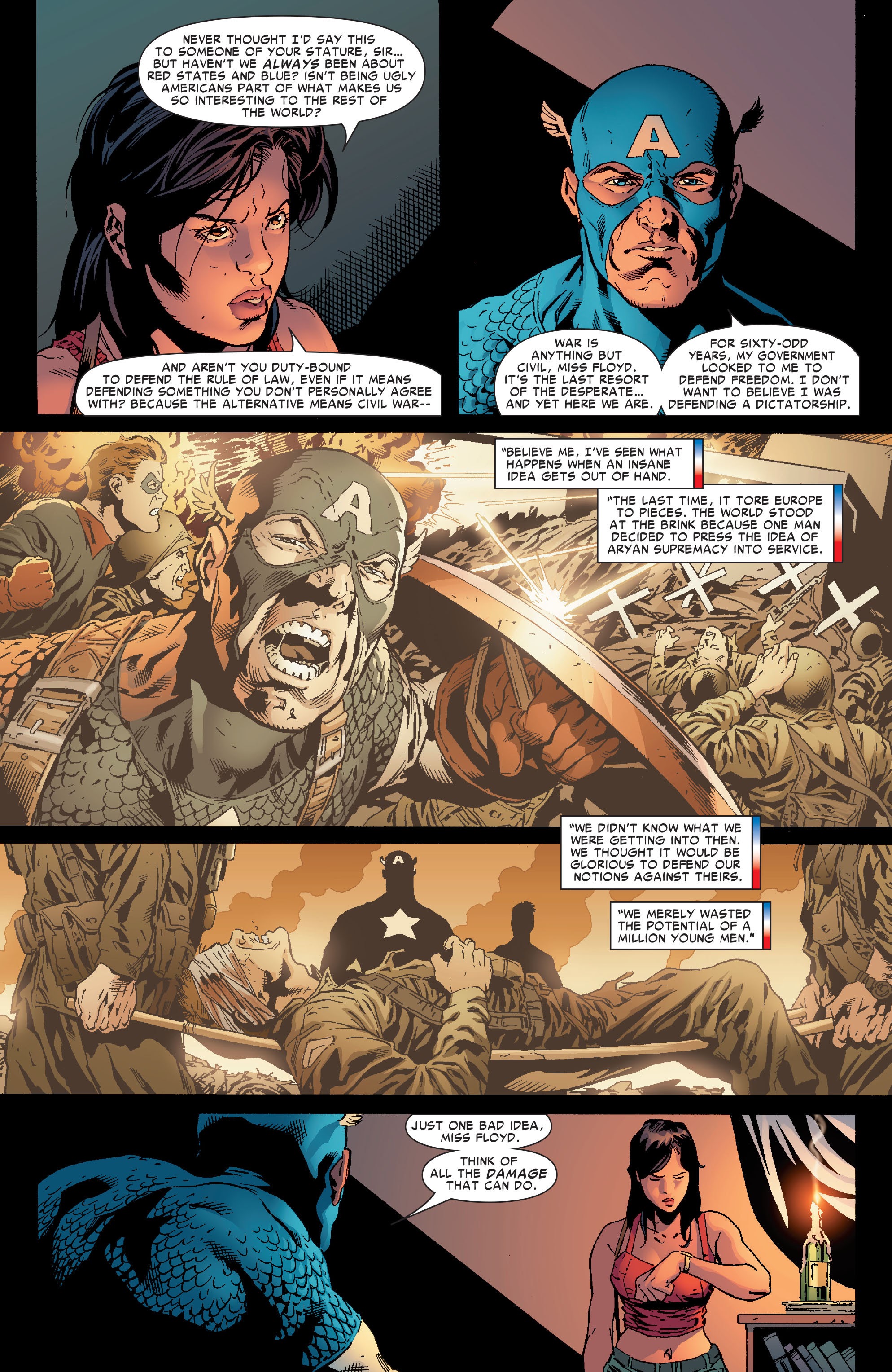 Read online Civil War: Front Line comic -  Issue #9 - 4