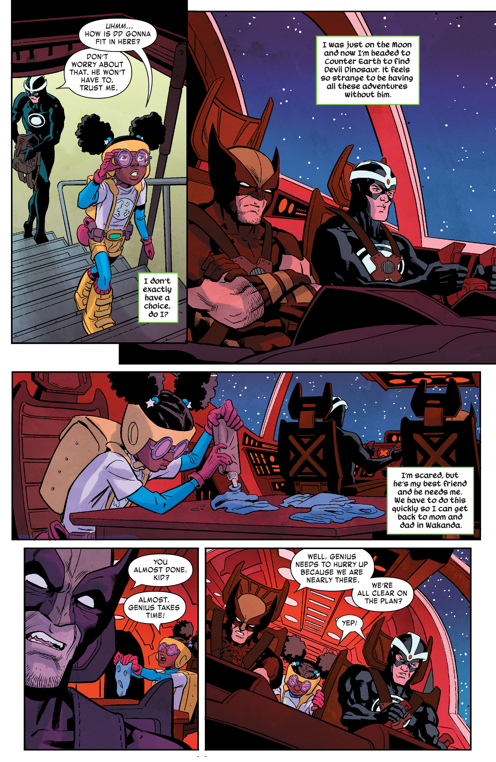 Read online X-Men & Moon Girl comic -  Issue #1 - 7