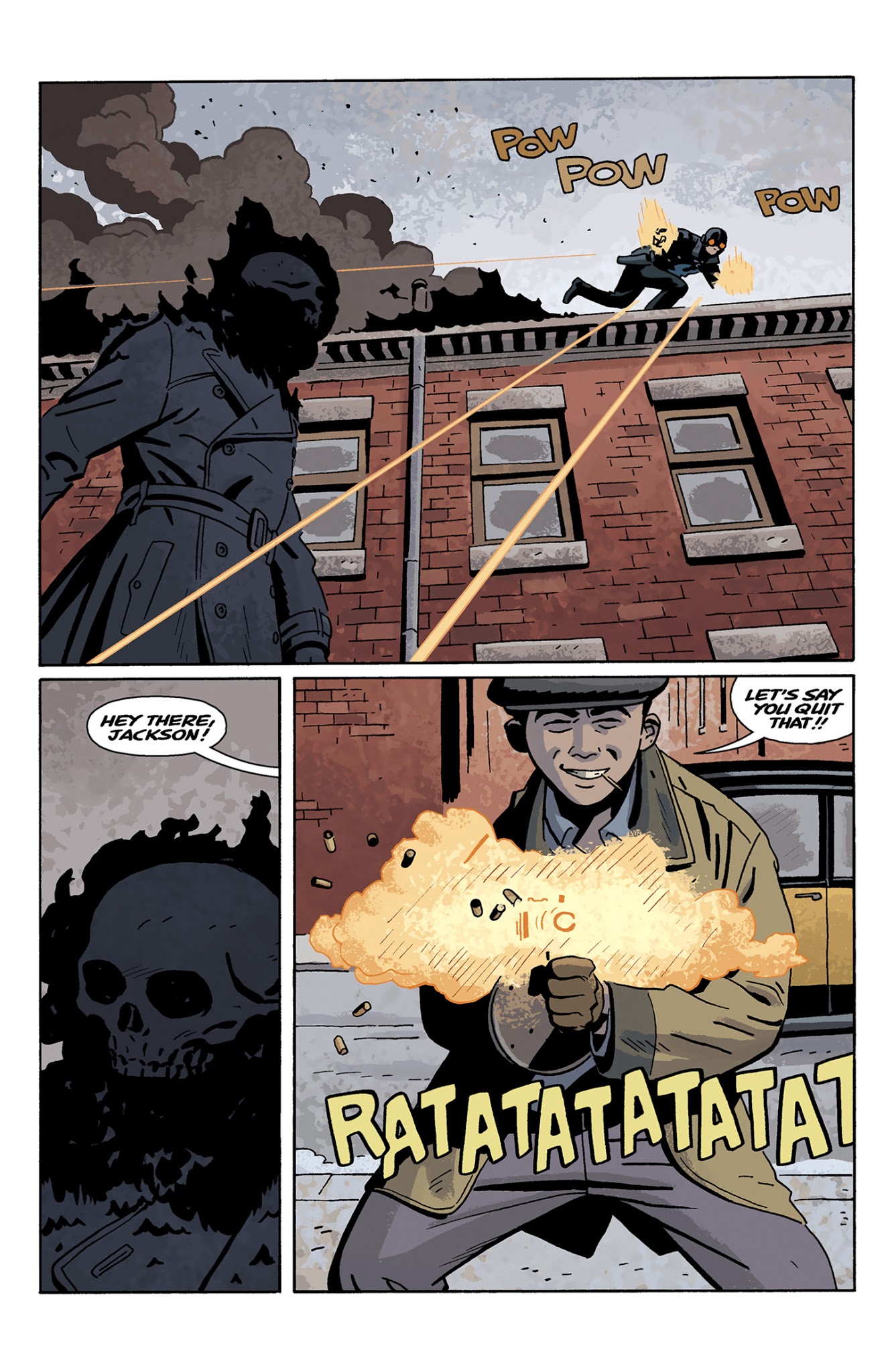 Read online Lobster Johnson: The Burning Hand comic -  Issue #3 - 12