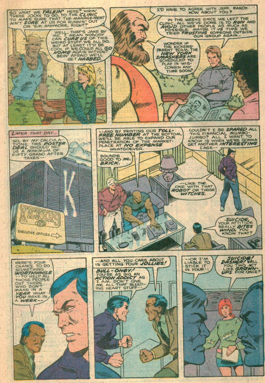 Read online Kickers, Inc. comic -  Issue #5 - 8