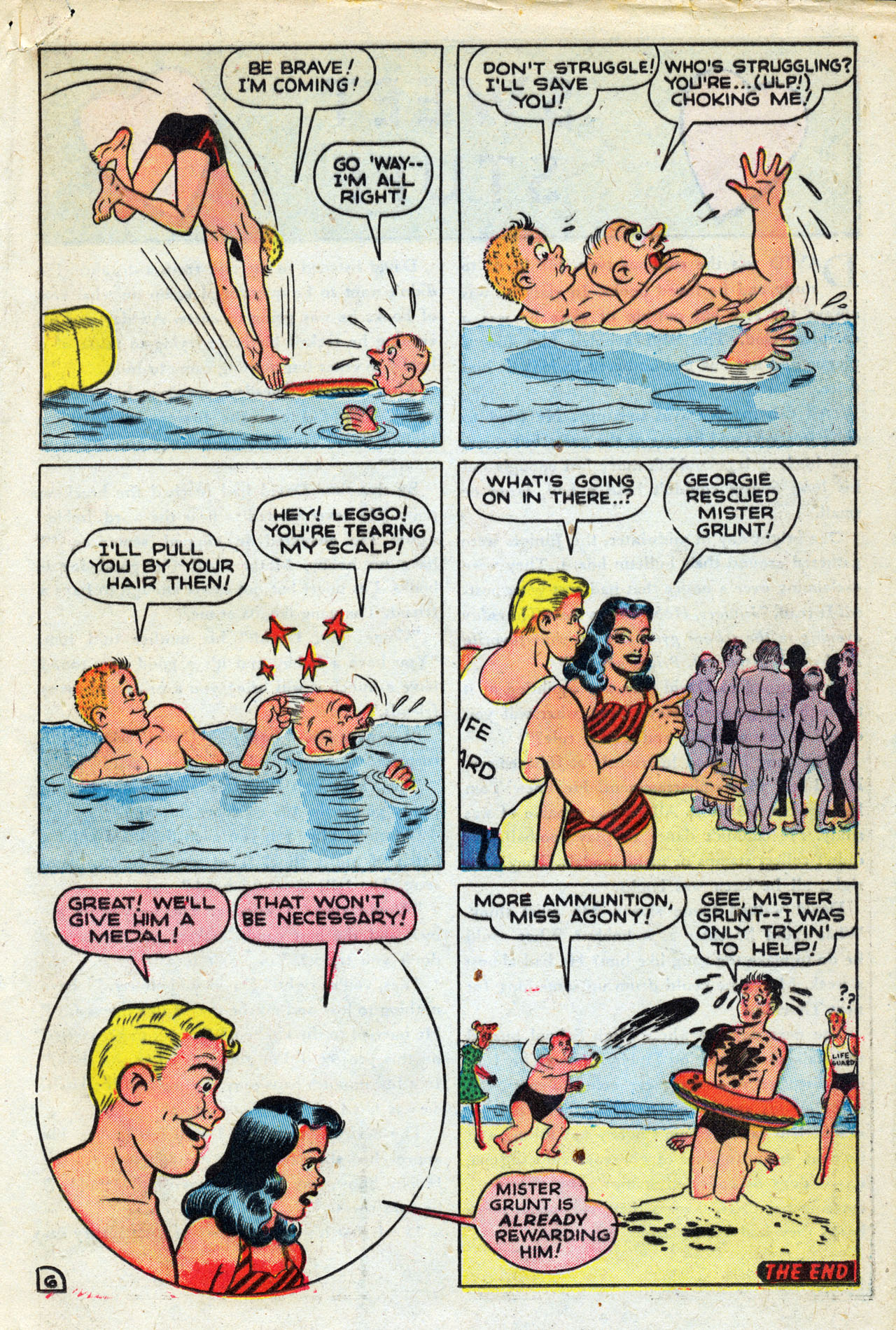Read online Willie Comics (1946) comic -  Issue #19 - 25