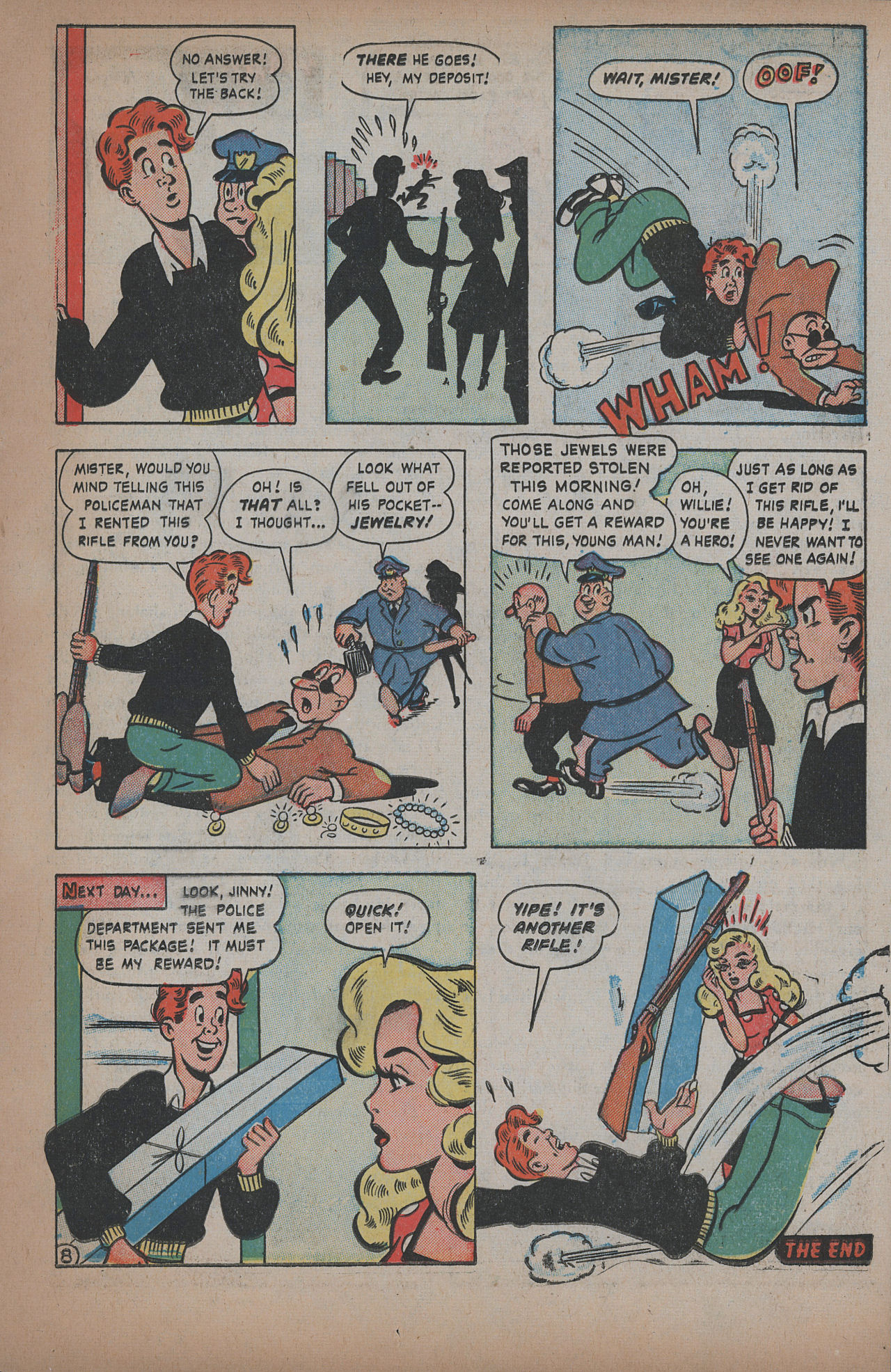 Read online Willie Comics (1946) comic -  Issue #17 - 19