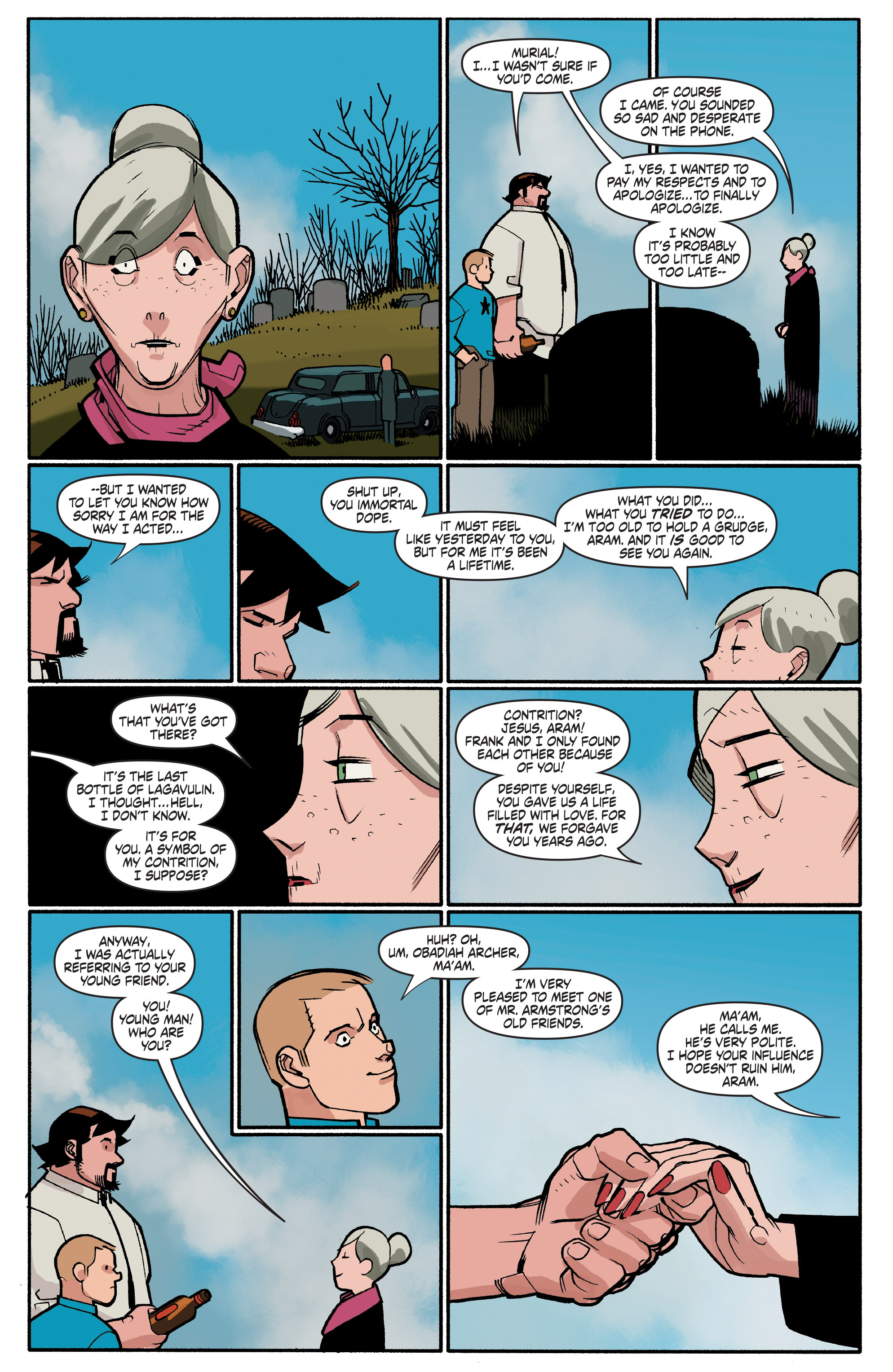 Read online A&A: The Adventures of Archer & Armstrong comic -  Issue #4 - 23
