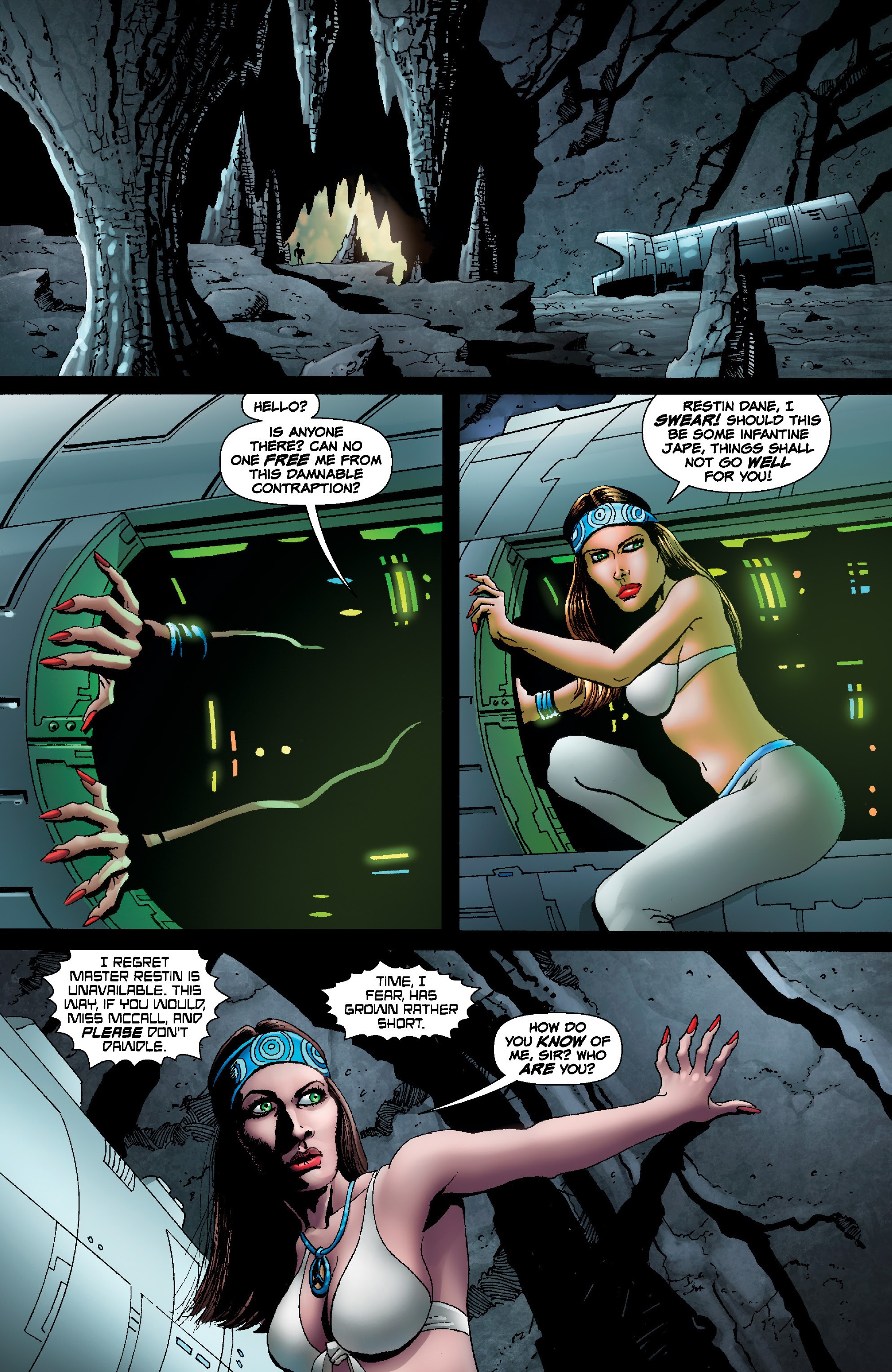 Read online The Rook: Desperate Times comic -  Issue # TPB - 60