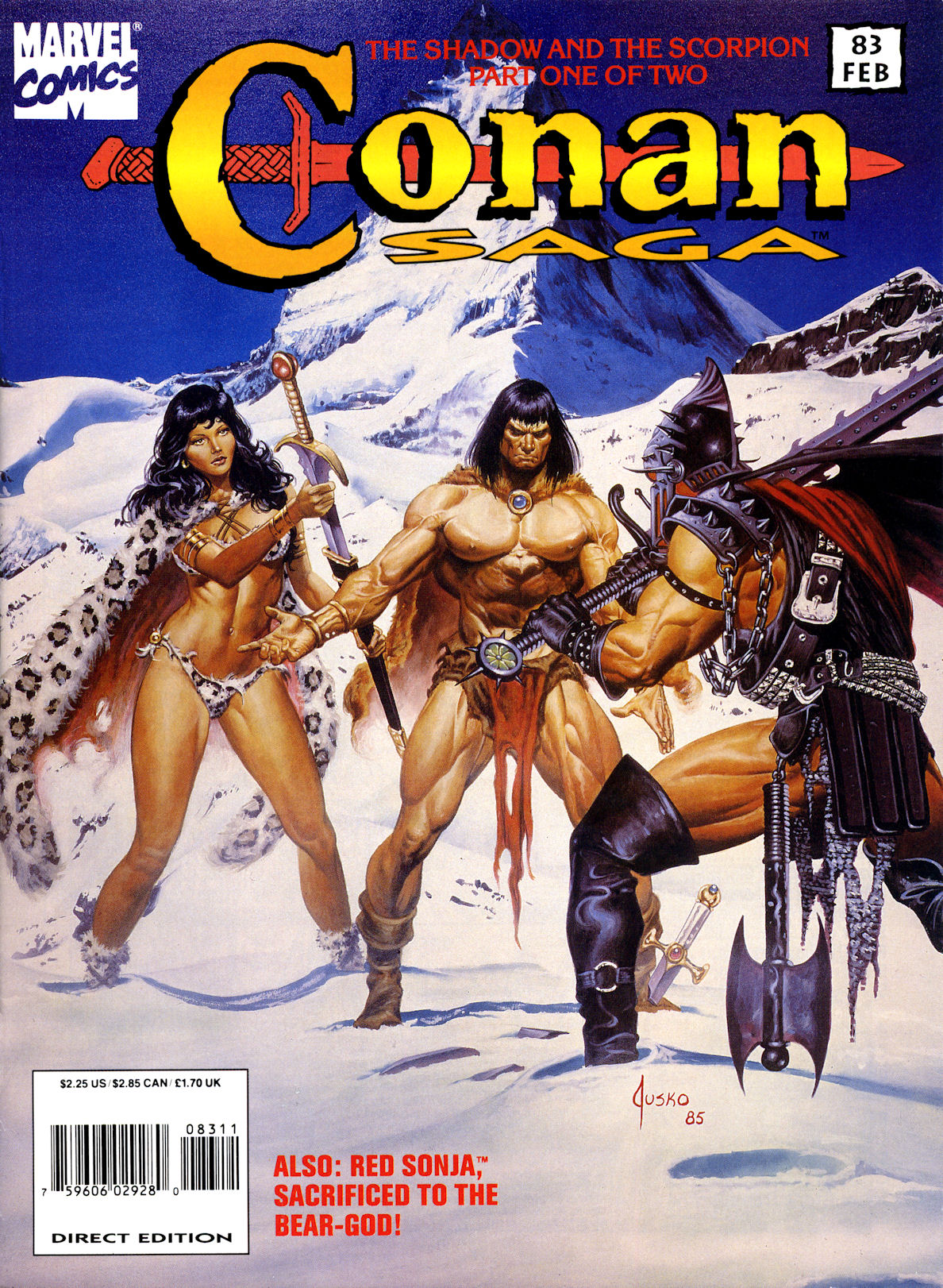 Read online Conan Saga comic -  Issue #83 - 1