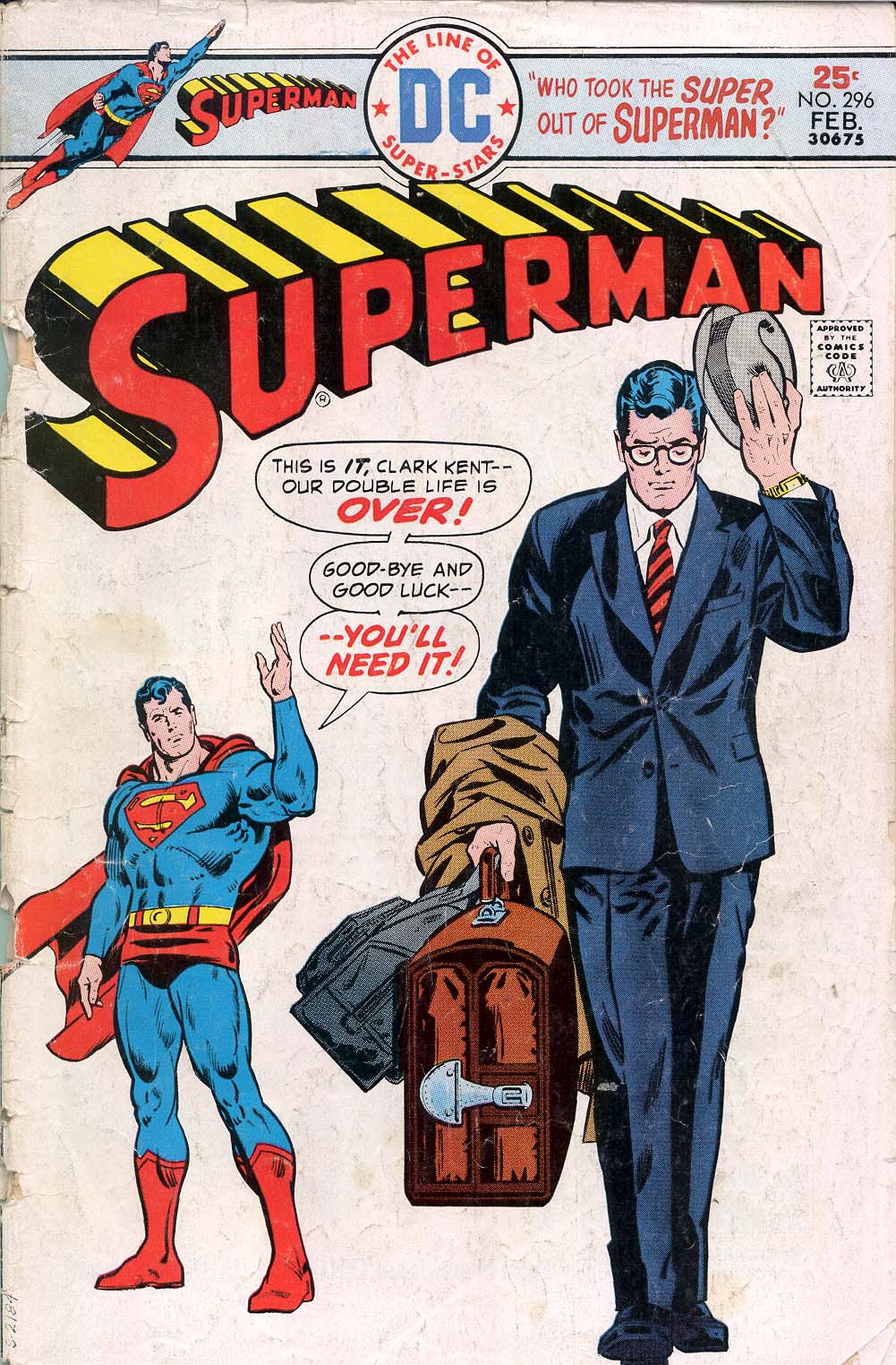 Read online Superman (1939) comic -  Issue #296 - 1