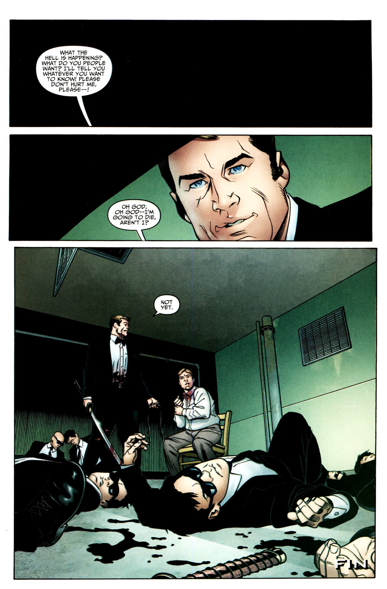 Read online Human Target (2010) comic -  Issue #5 - 23
