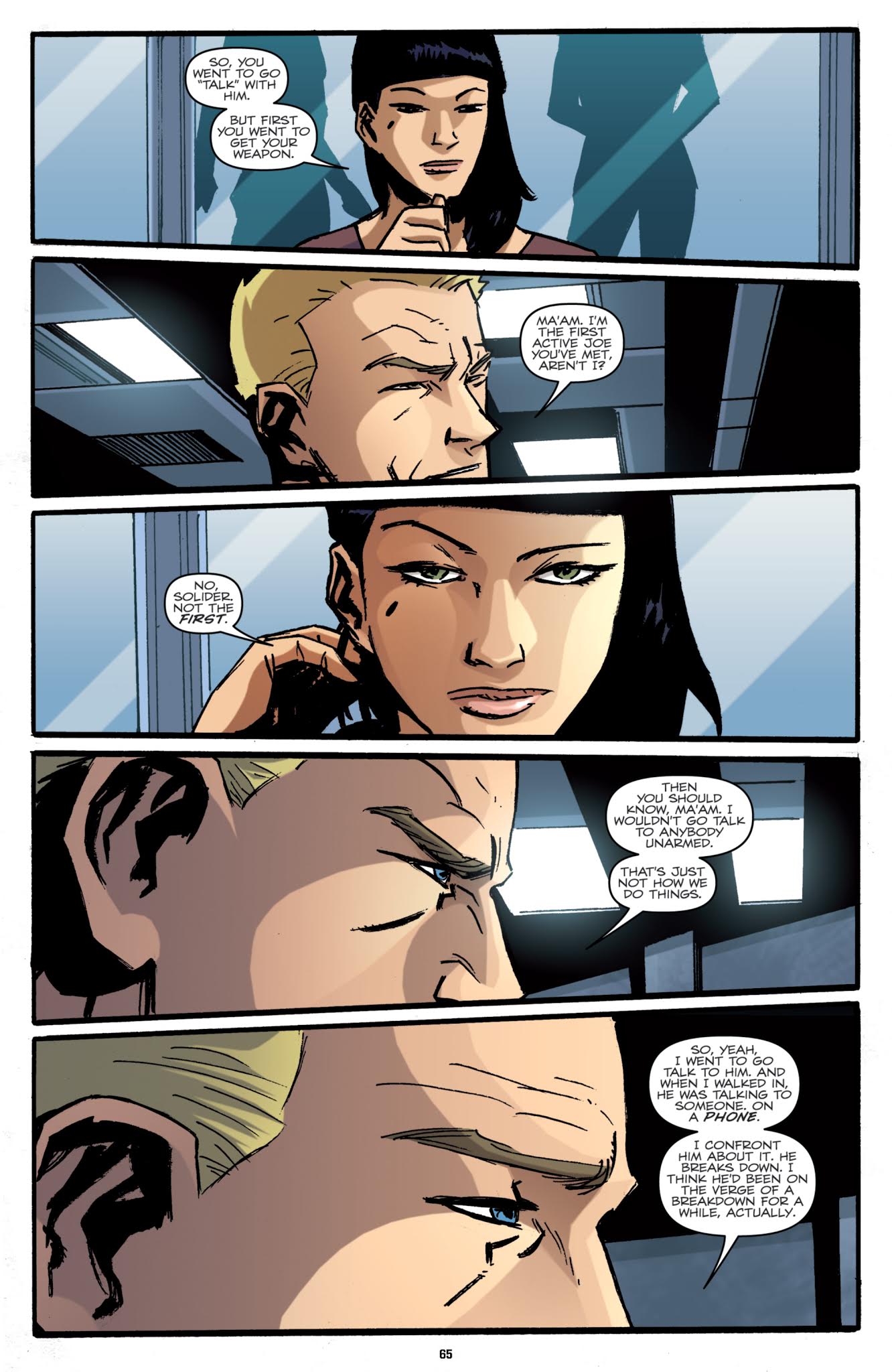 Read online G.I. Joe: The IDW Collection comic -  Issue # TPB 7 - 65