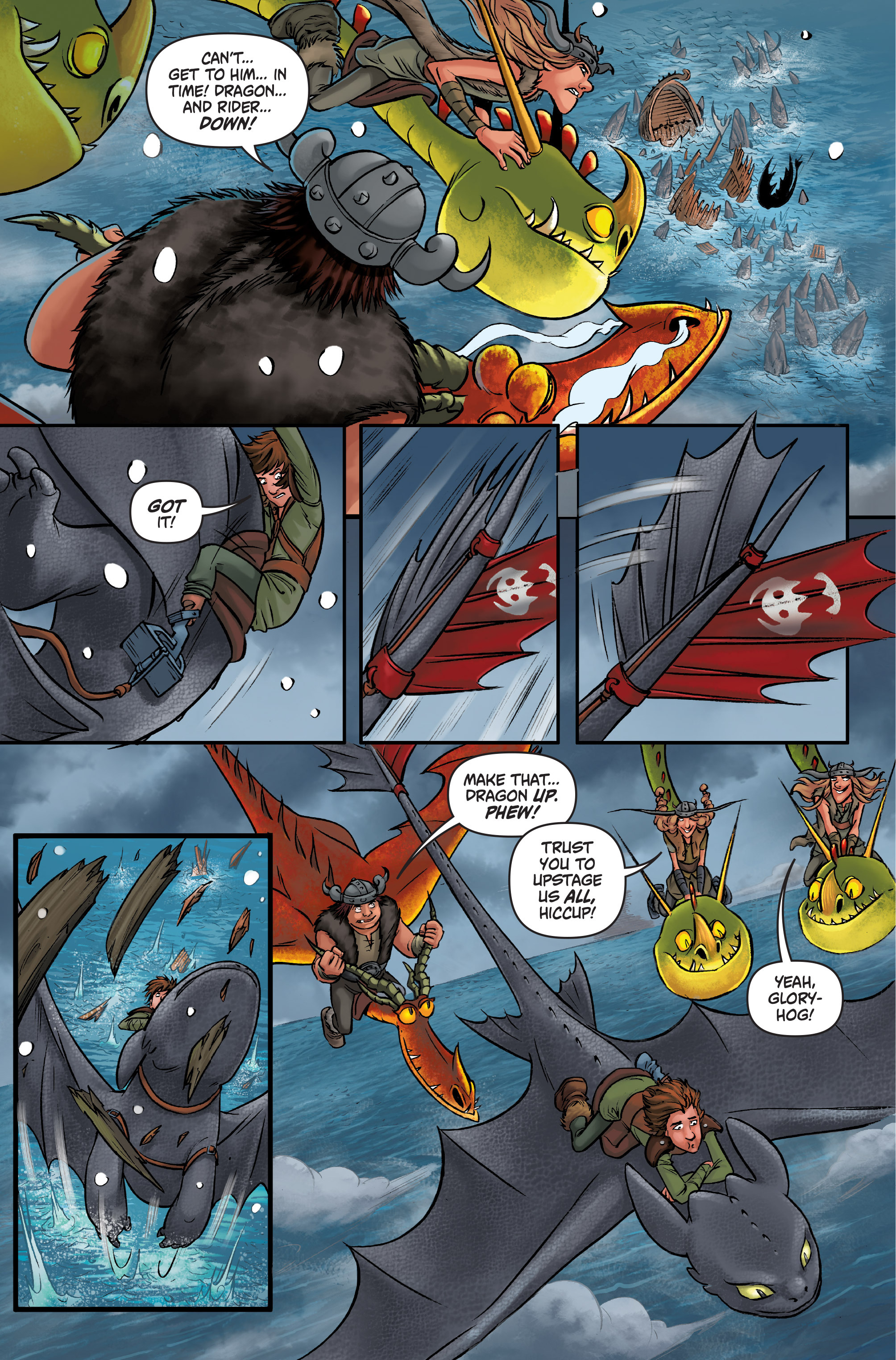 Read online DreamWorks Dragons: Defenders of Berk Collection: Fire & Ice comic -  Issue # TPB - 14
