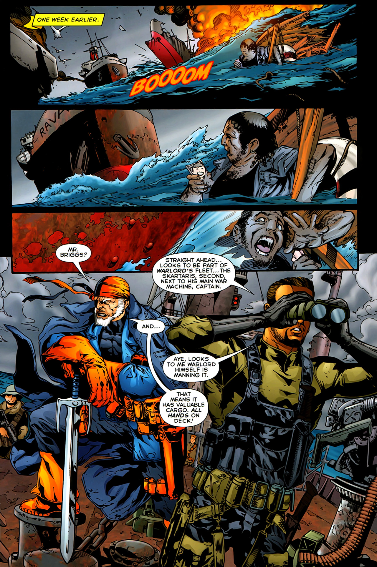 Read online Flashpoint: Deathstroke and the Curse of the Ravager comic -  Issue #1 - 4