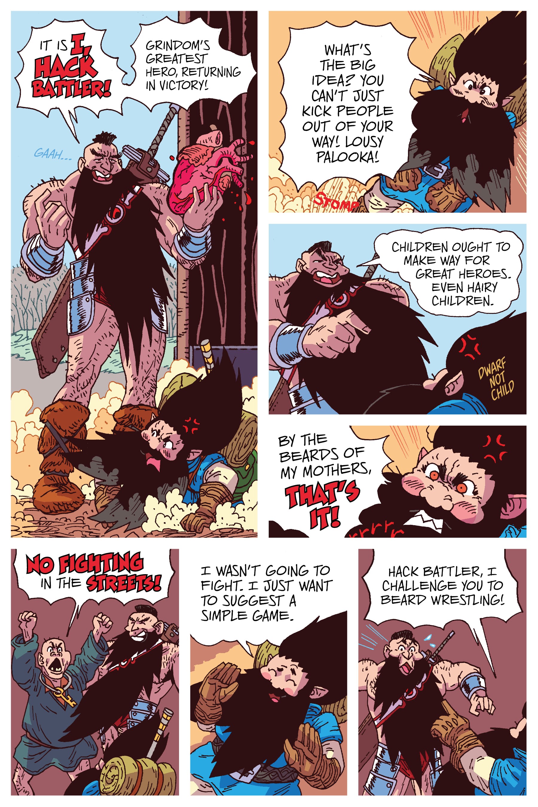 Read online The Savage Beard of She Dwarf comic -  Issue # TPB (Part 1) - 9