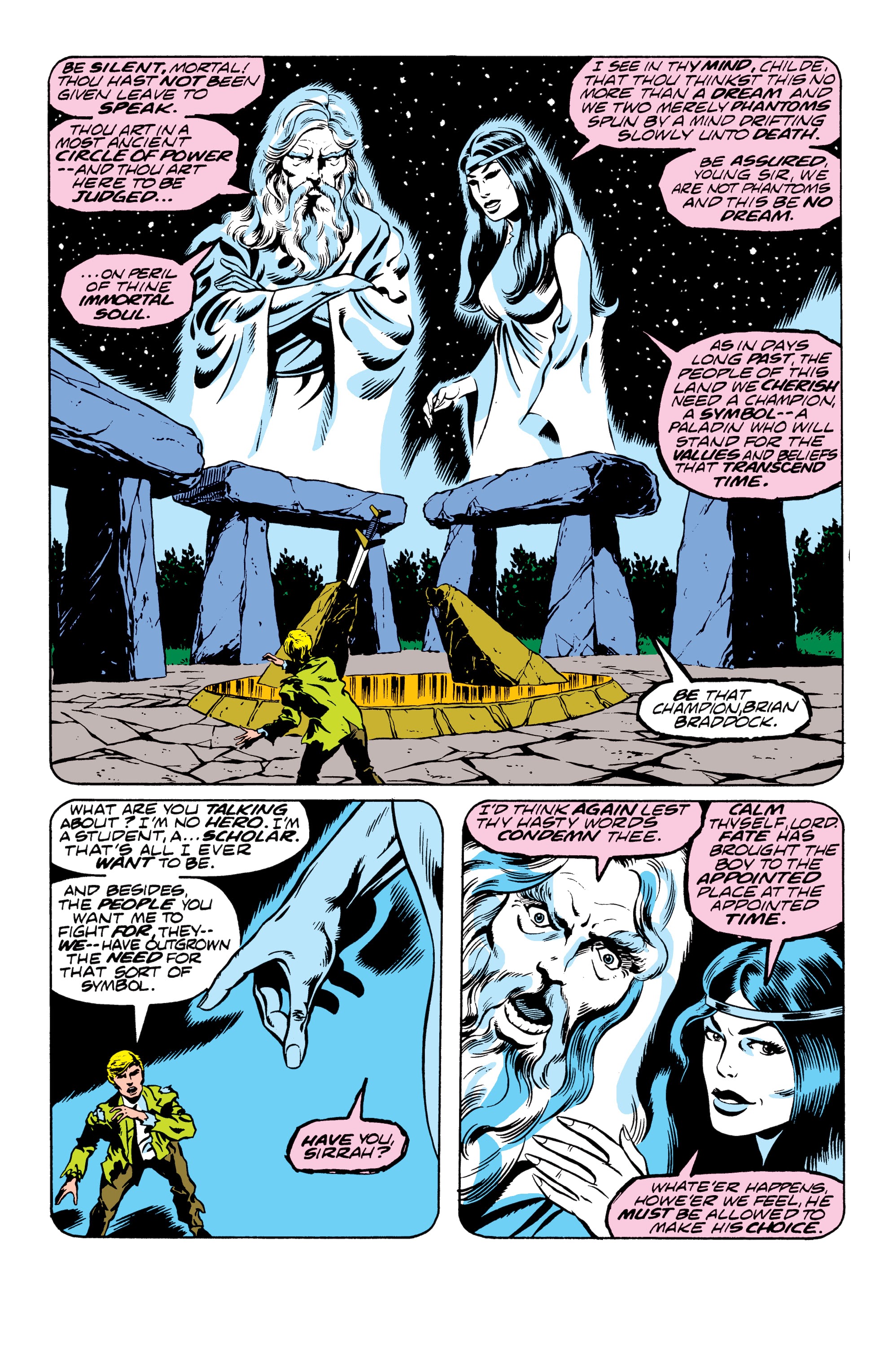 Read online Marvel Tales: Captain Britain comic -  Issue # TPB - 36