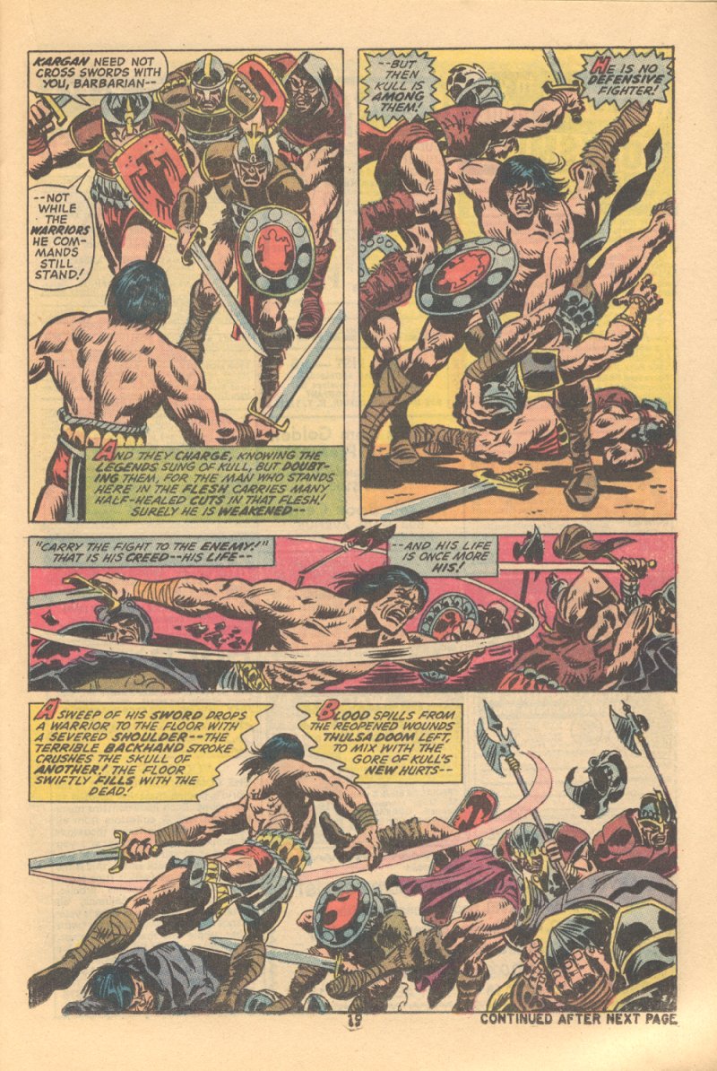 Read online Kull The Destroyer comic -  Issue #12 - 14