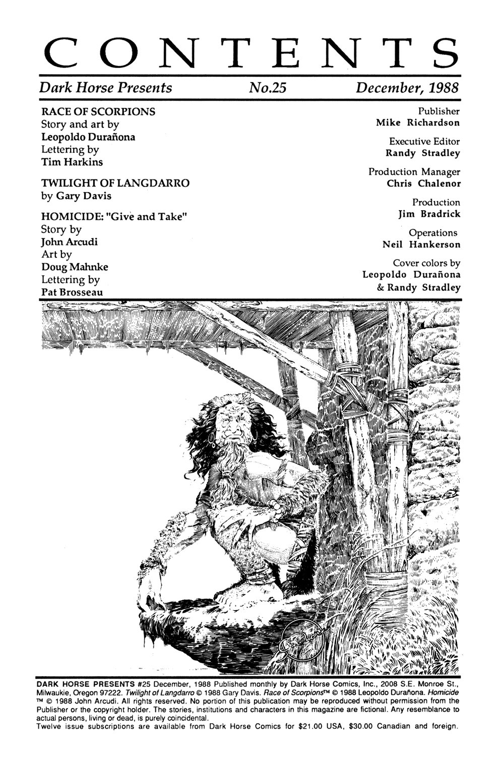 Read online Dark Horse Presents (1986) comic -  Issue #25 - 2