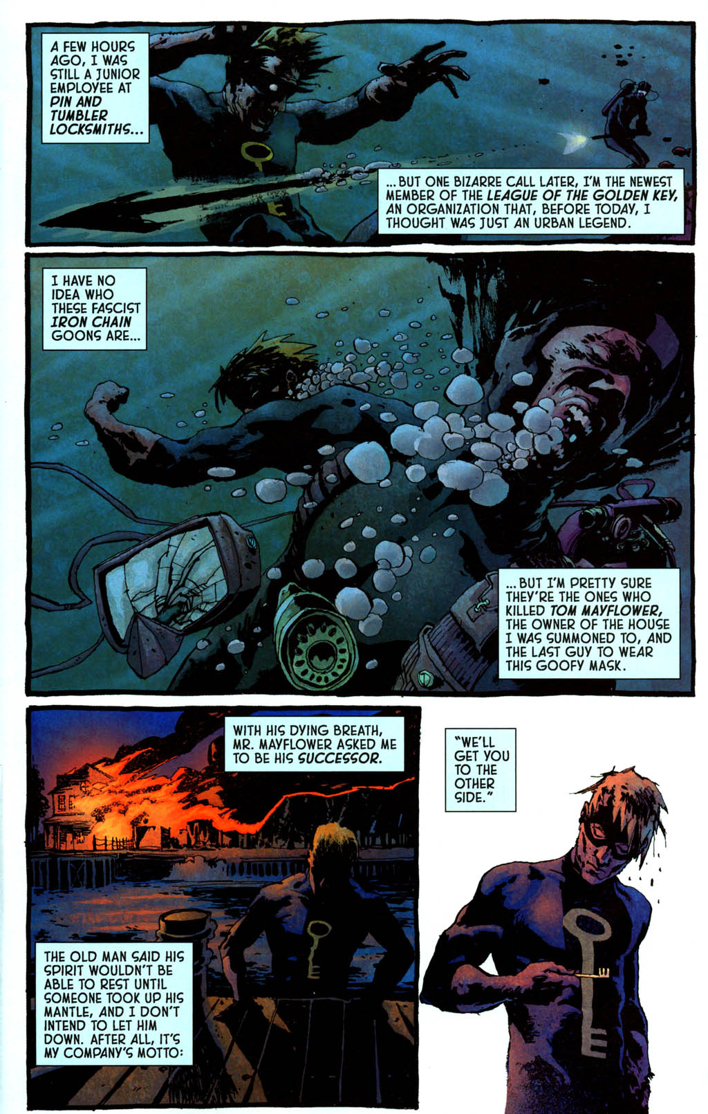 Read online The Escapists comic -  Issue #2 - 4