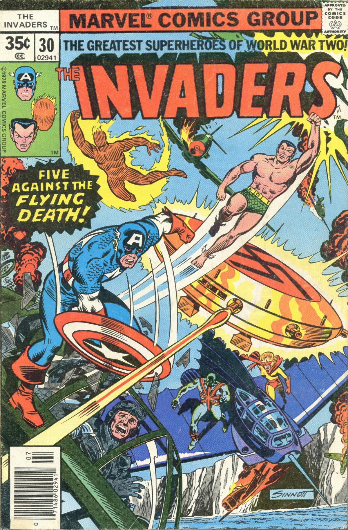 Read online The Invaders (1975) comic -  Issue #30 - 1