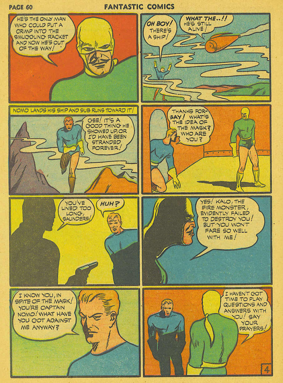 Read online Fantastic Comics comic -  Issue #19 - 46