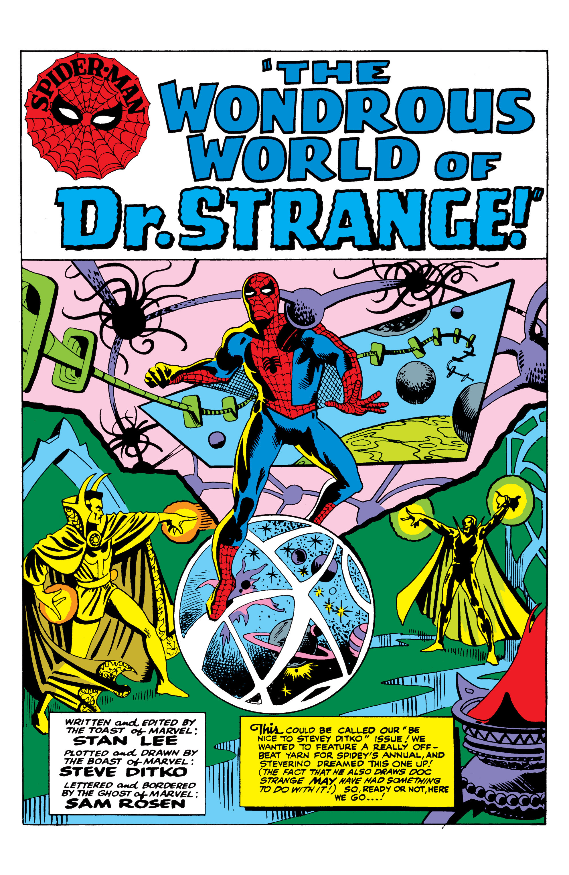 Read online Marvel Masterworks: Doctor Strange comic -  Issue # TPB 1 - 9