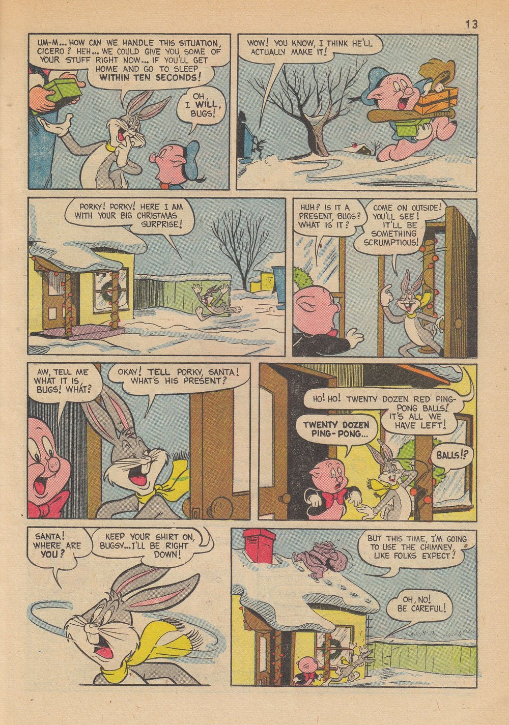 Read online Bugs Bunny's Christmas Funnies comic -  Issue # TPB 6 - 15