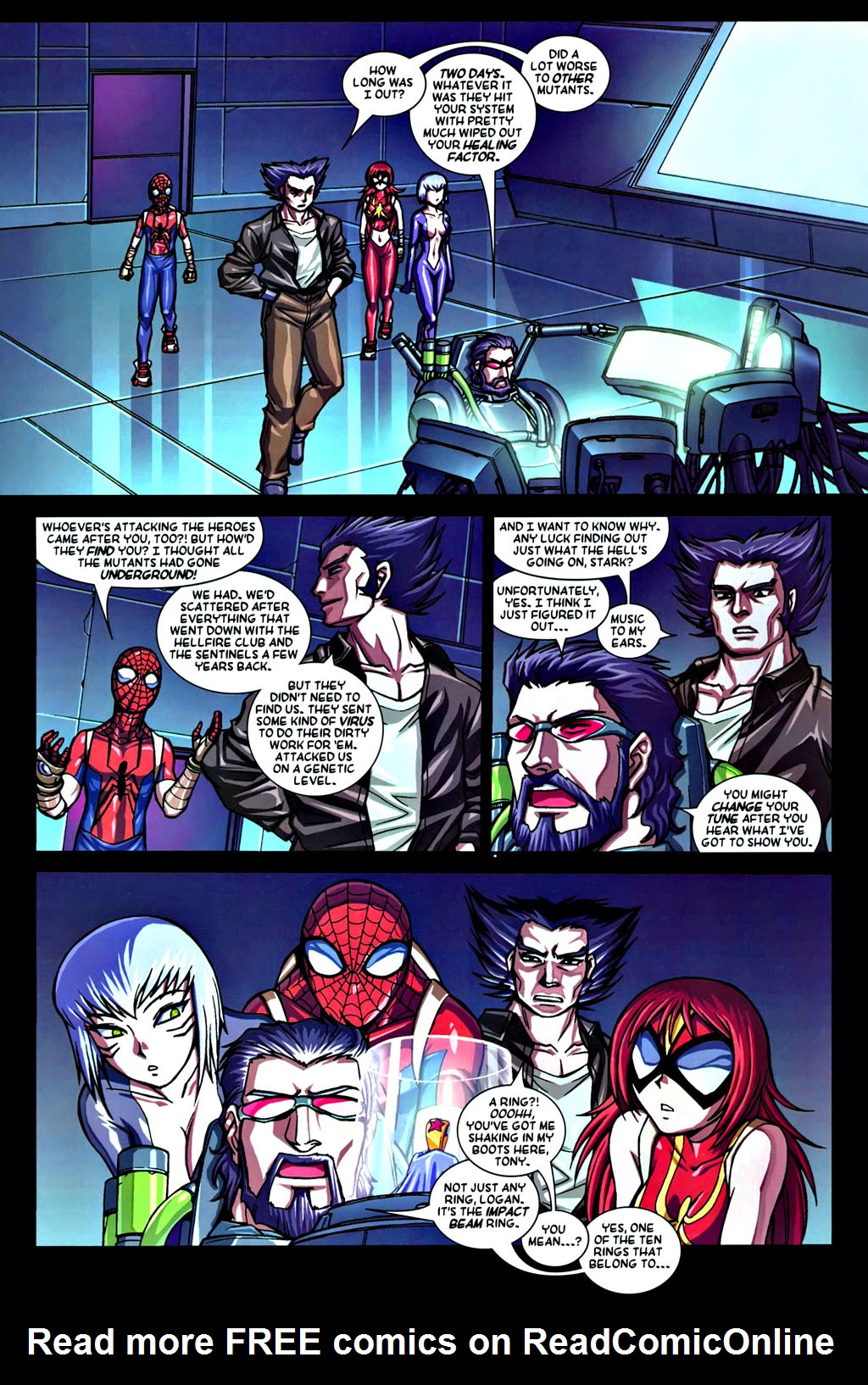 Read online New Mangaverse comic -  Issue #2 - 11