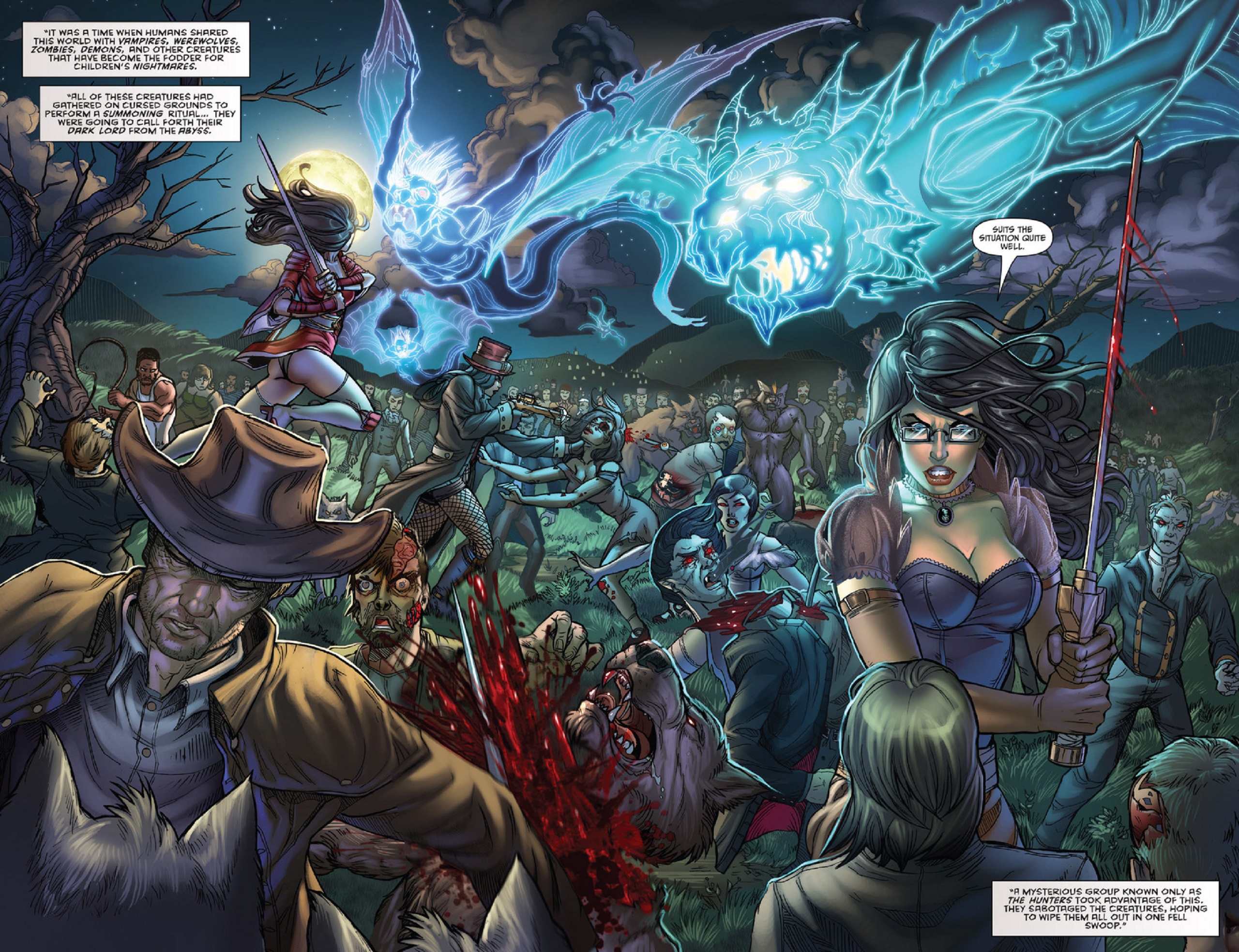 Read online Grimm Fairy Tales: Unleashed comic -  Issue #0 - 7