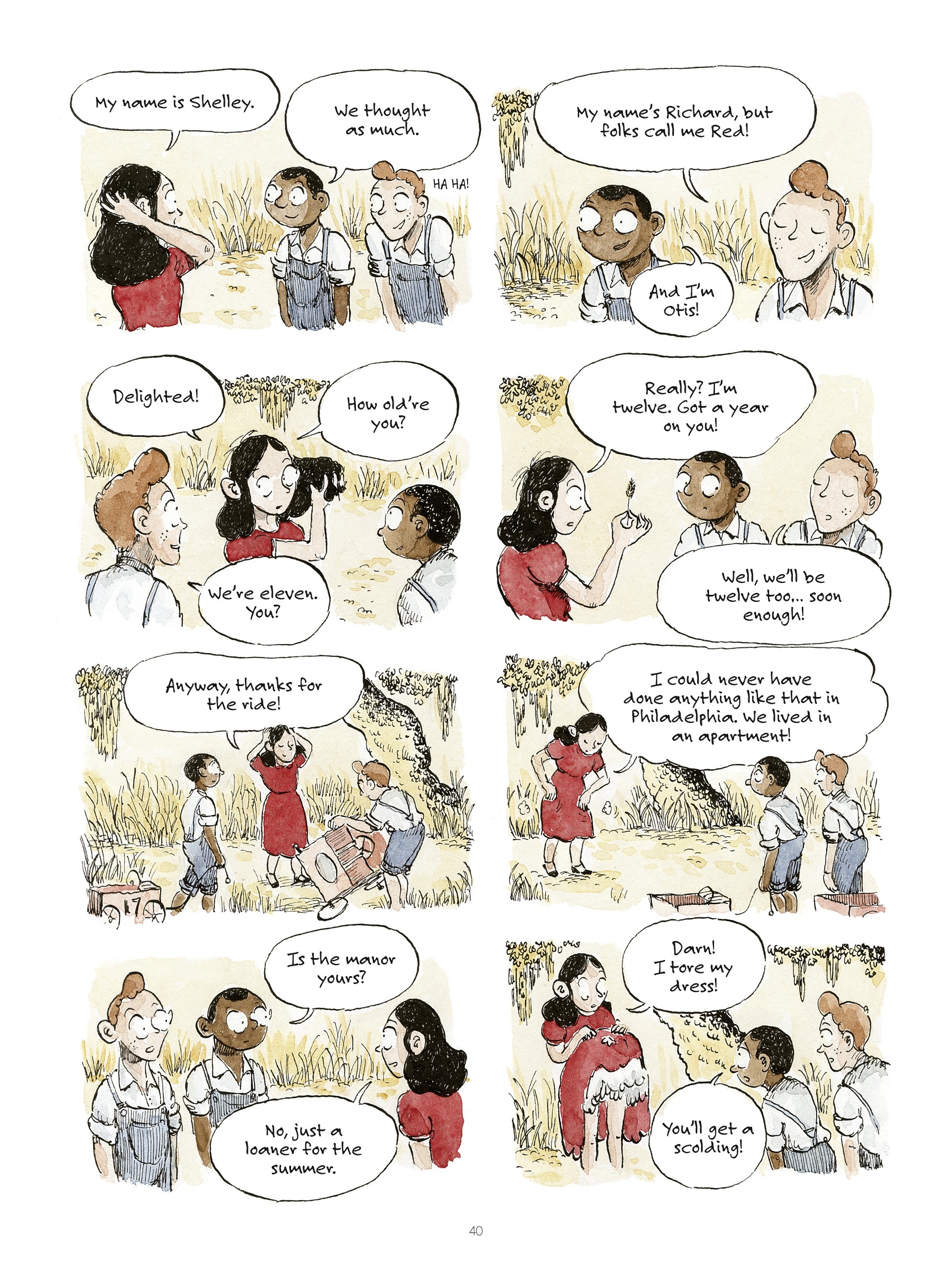 Read online Swamp: A Summer in the Bayou comic -  Issue # TPB (Part 1) - 42