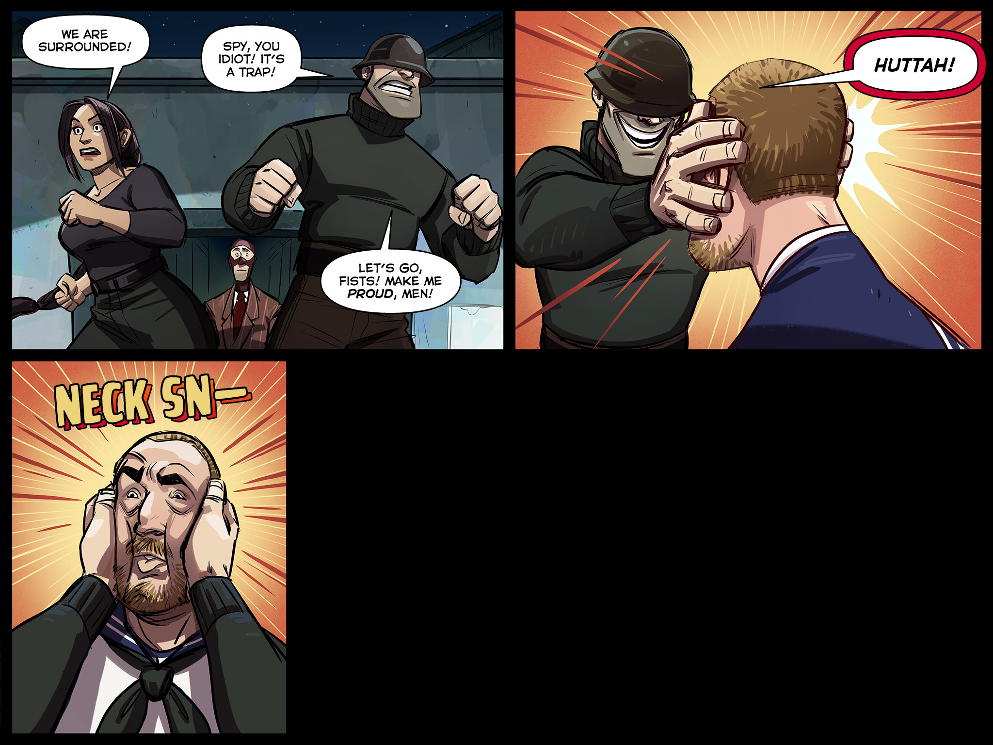 Read online Team Fortress 2 comic -  Issue #4 - 34
