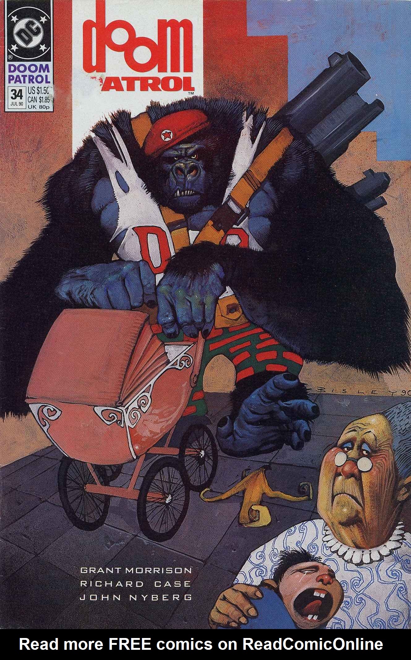 Read online Doom Patrol (1987) comic -  Issue #34 - 1