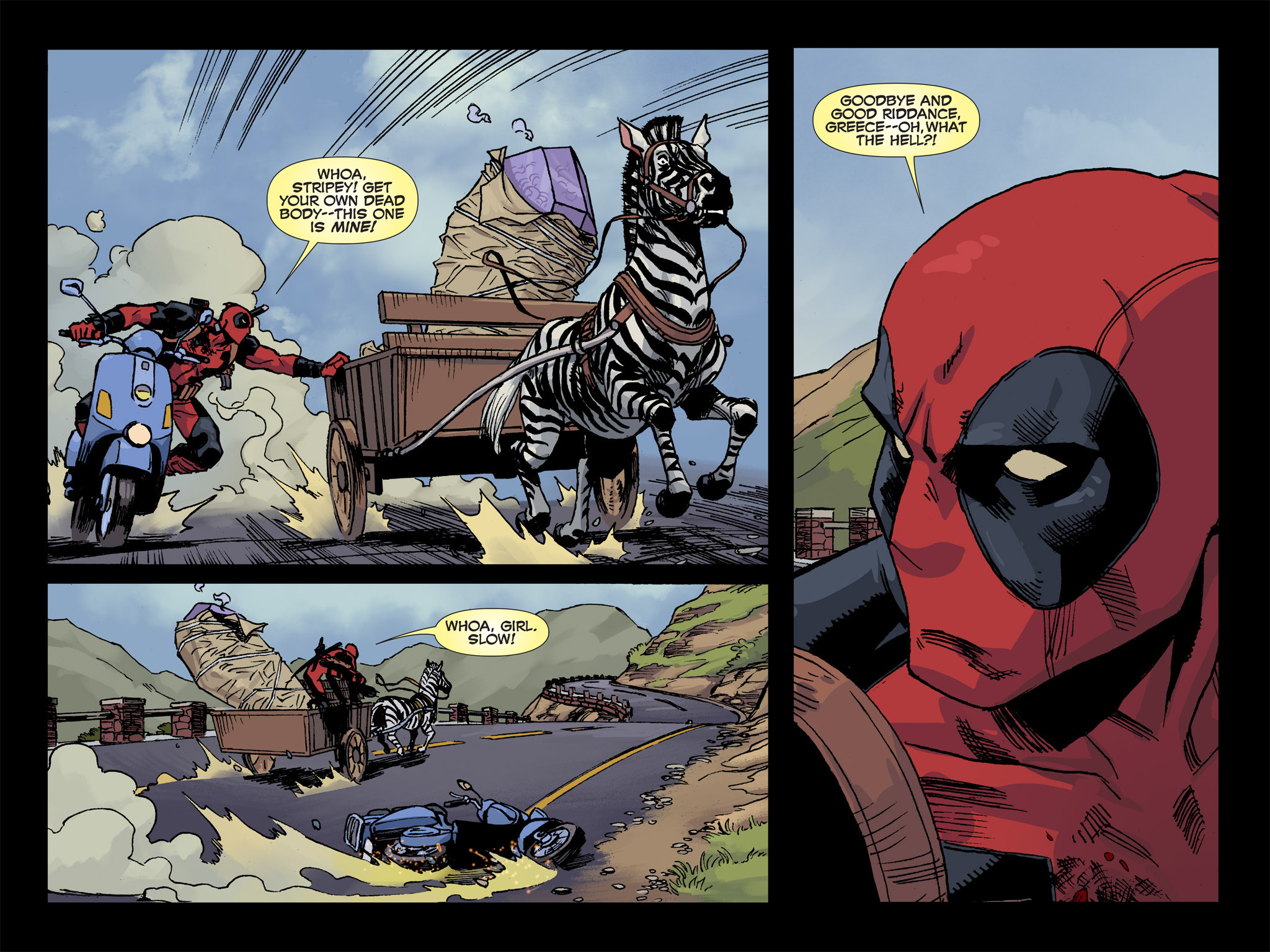 Read online Deadpool: Dracula's Gauntlet comic -  Issue # Part 3 - 22