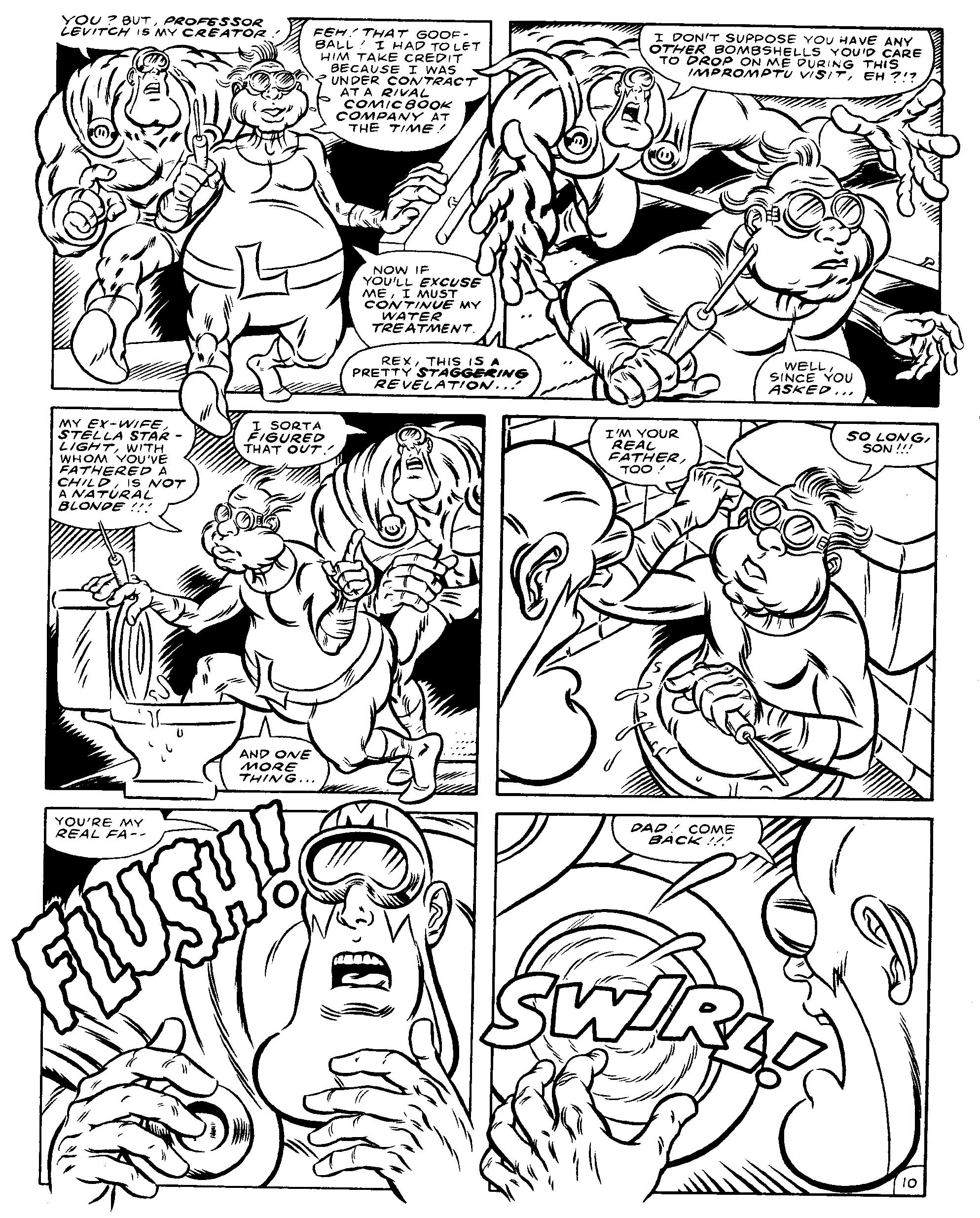 Read online Don Simpson's Bizarre Heroes comic -  Issue #1 - 12