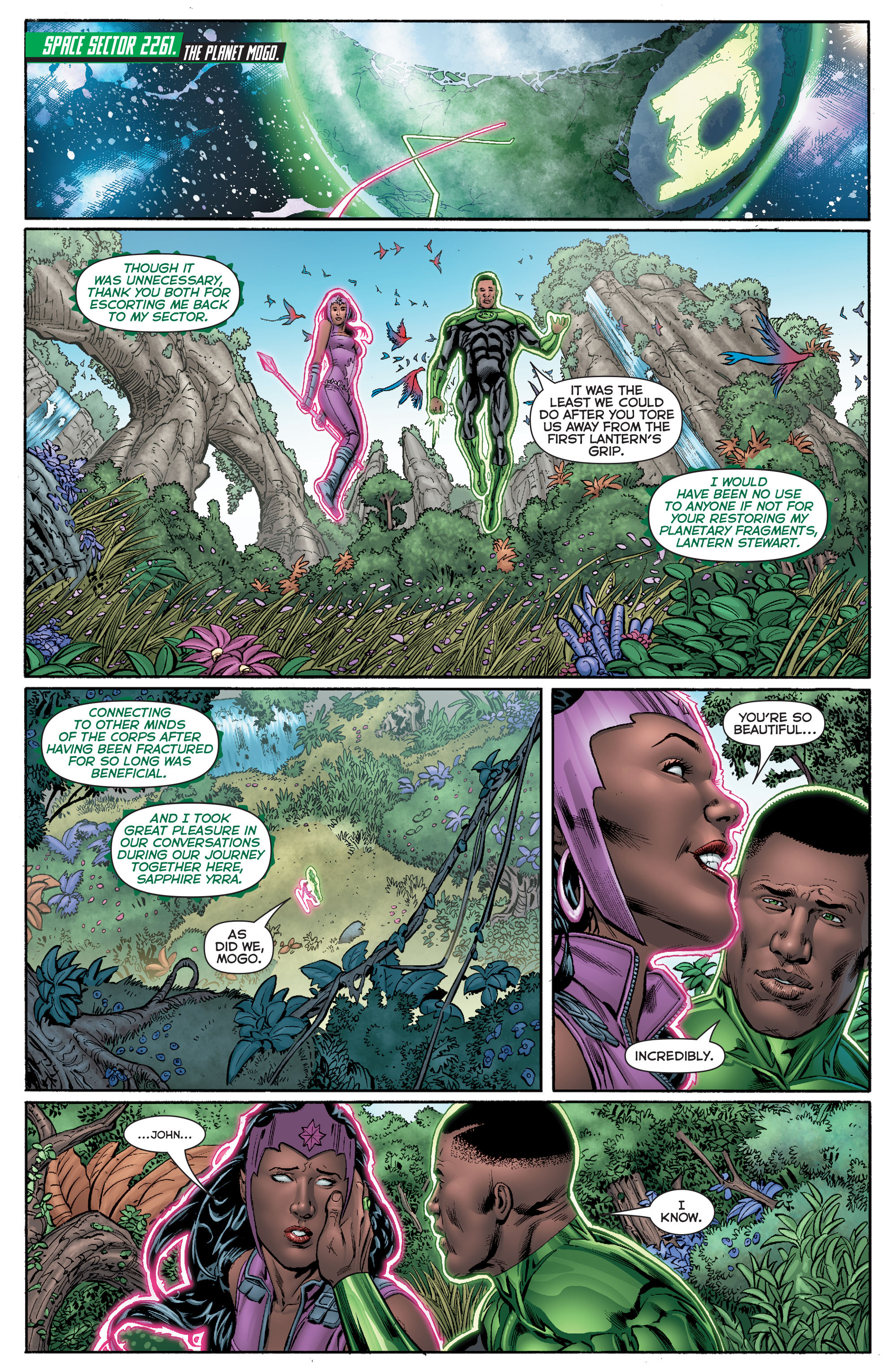 Read online Green Lantern: The Wrath of the First Lantern comic -  Issue # TPB - 323