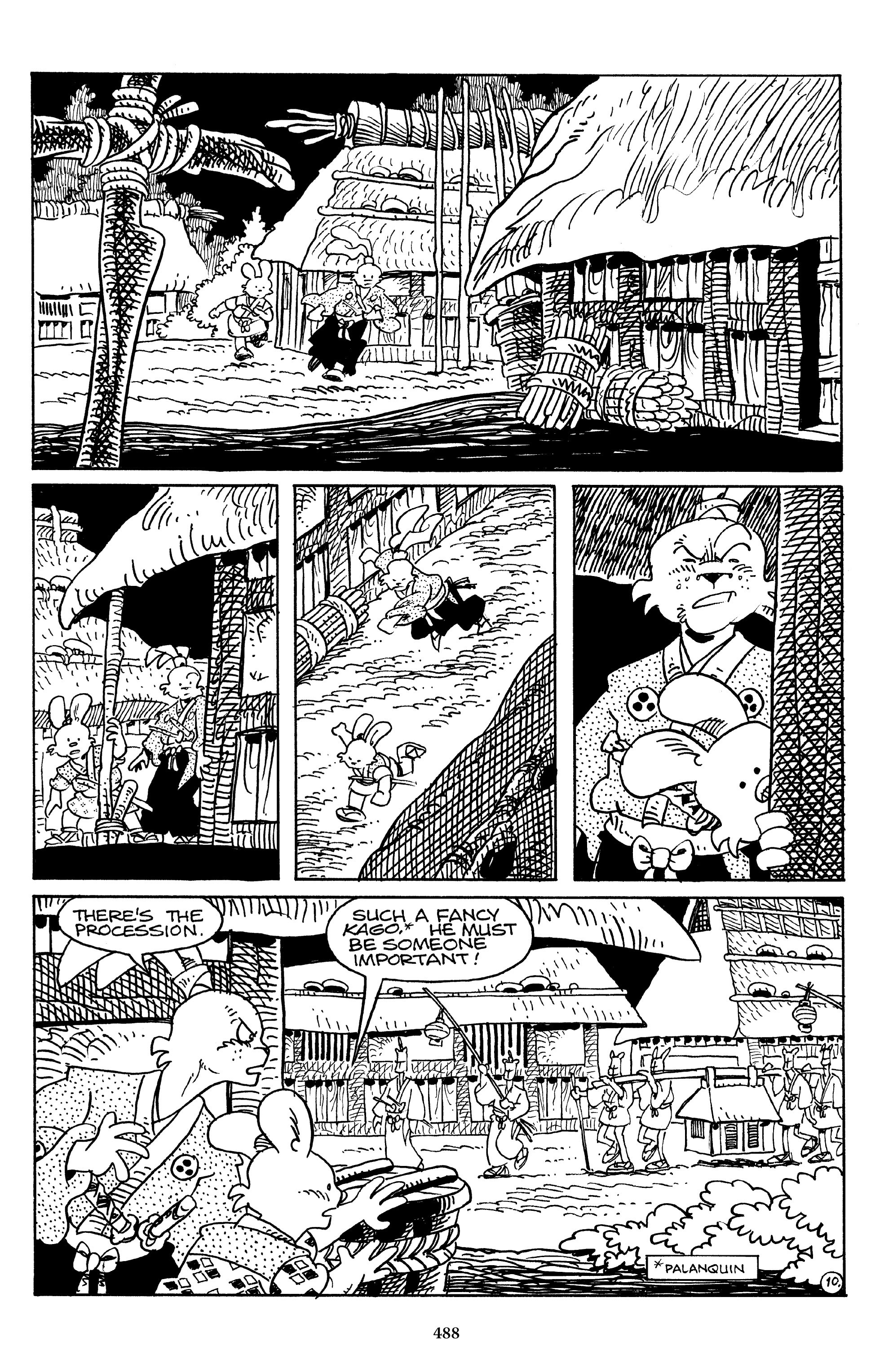 Read online The Usagi Yojimbo Saga comic -  Issue # TPB 4 - 484