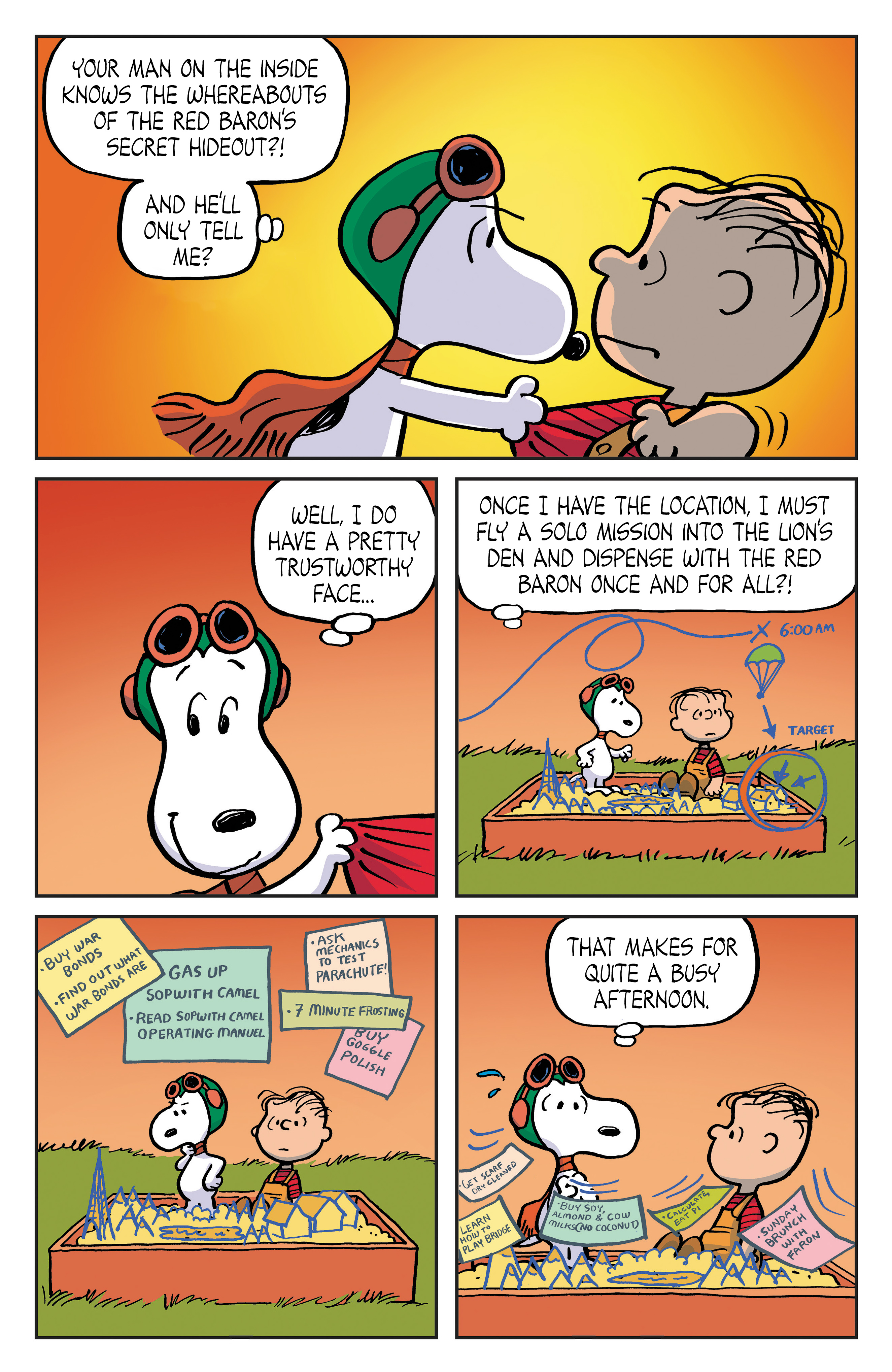 Read online Peanuts: Where Beagles Dare! comic -  Issue # Full - 20