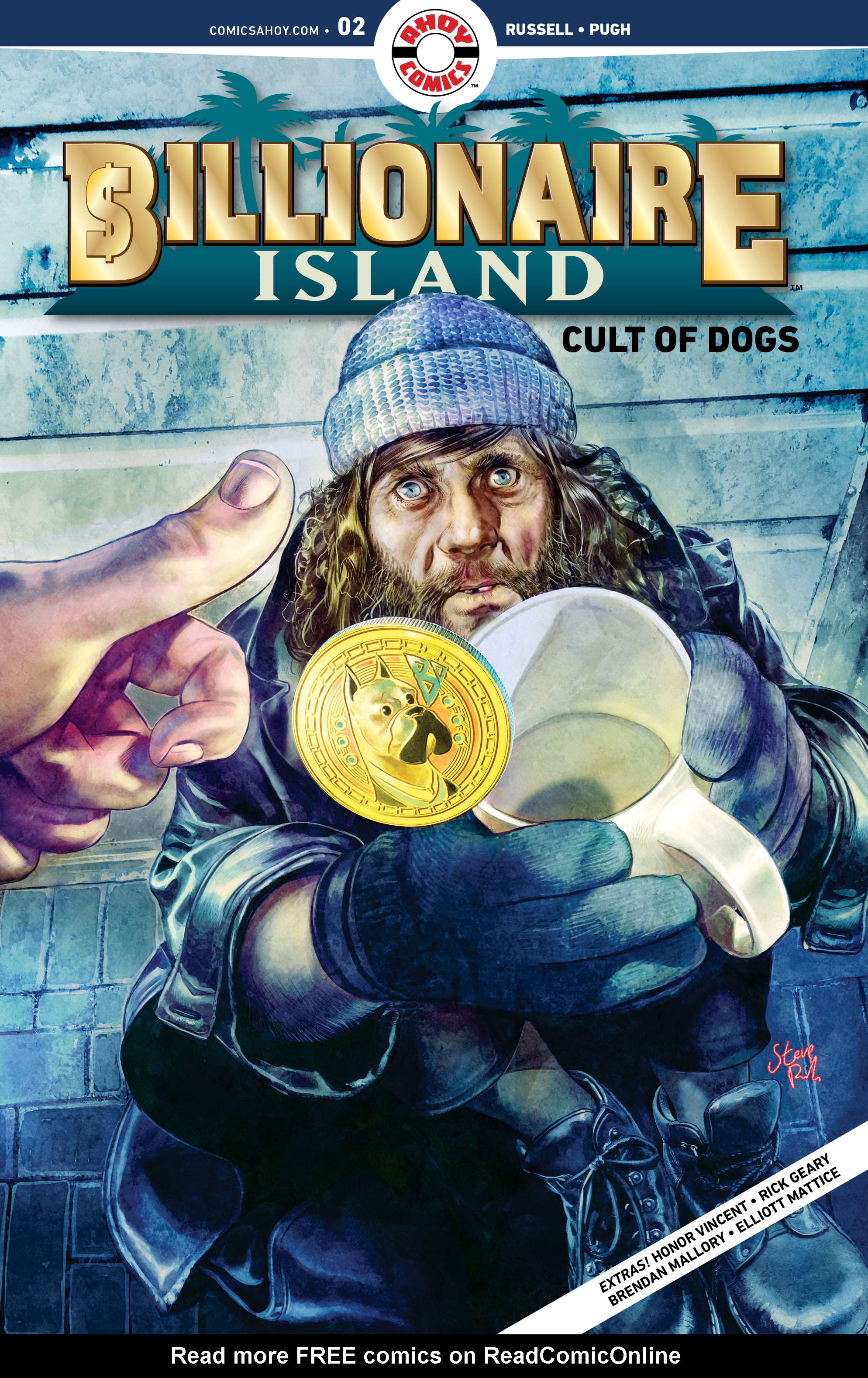 Read online Billionaire Island: Cult of Dogs comic -  Issue #2 - 1