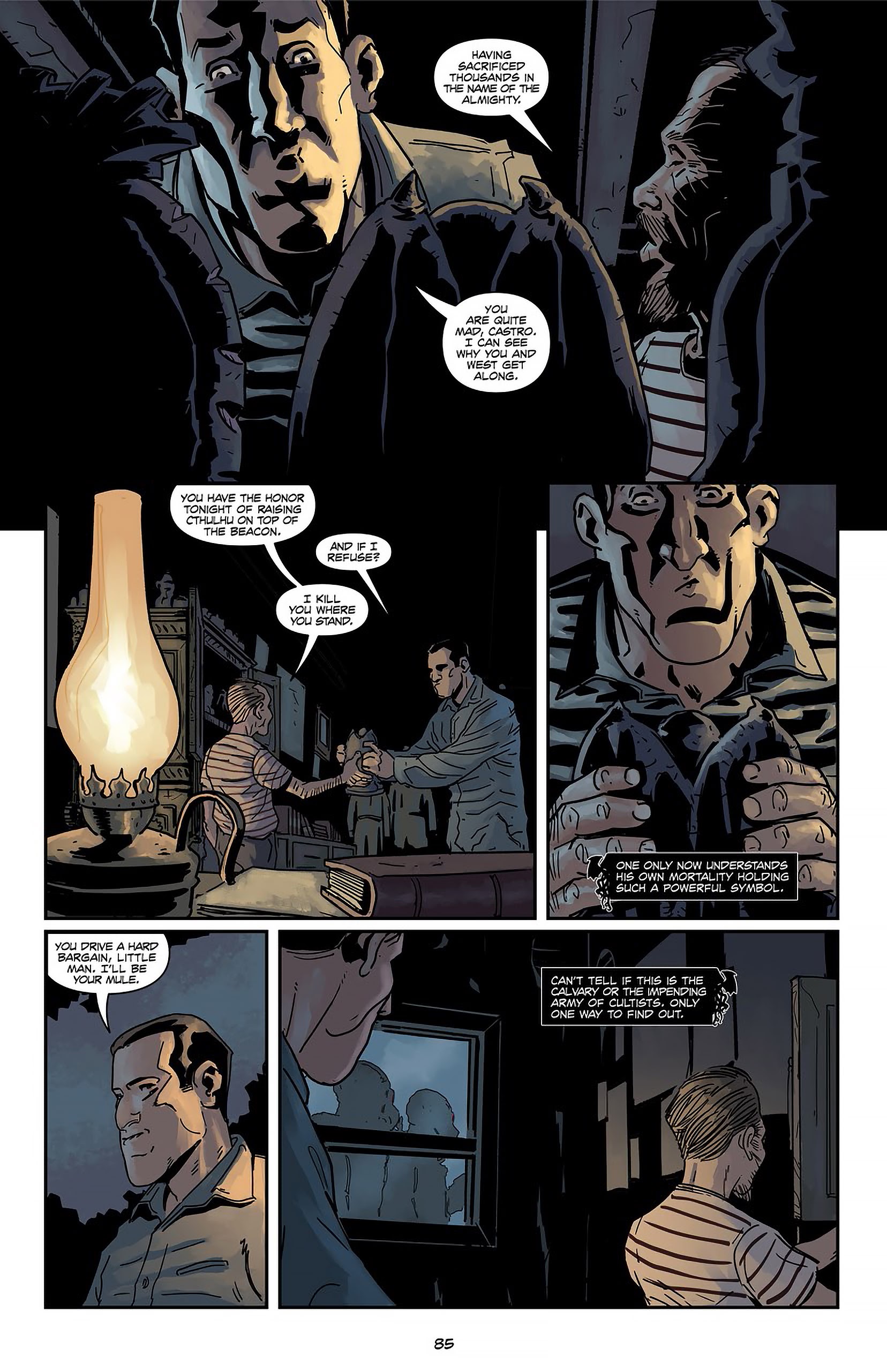 Read online Lovecraft P.I. - The Curious Case of ReAnimator comic -  Issue # TPB - 86