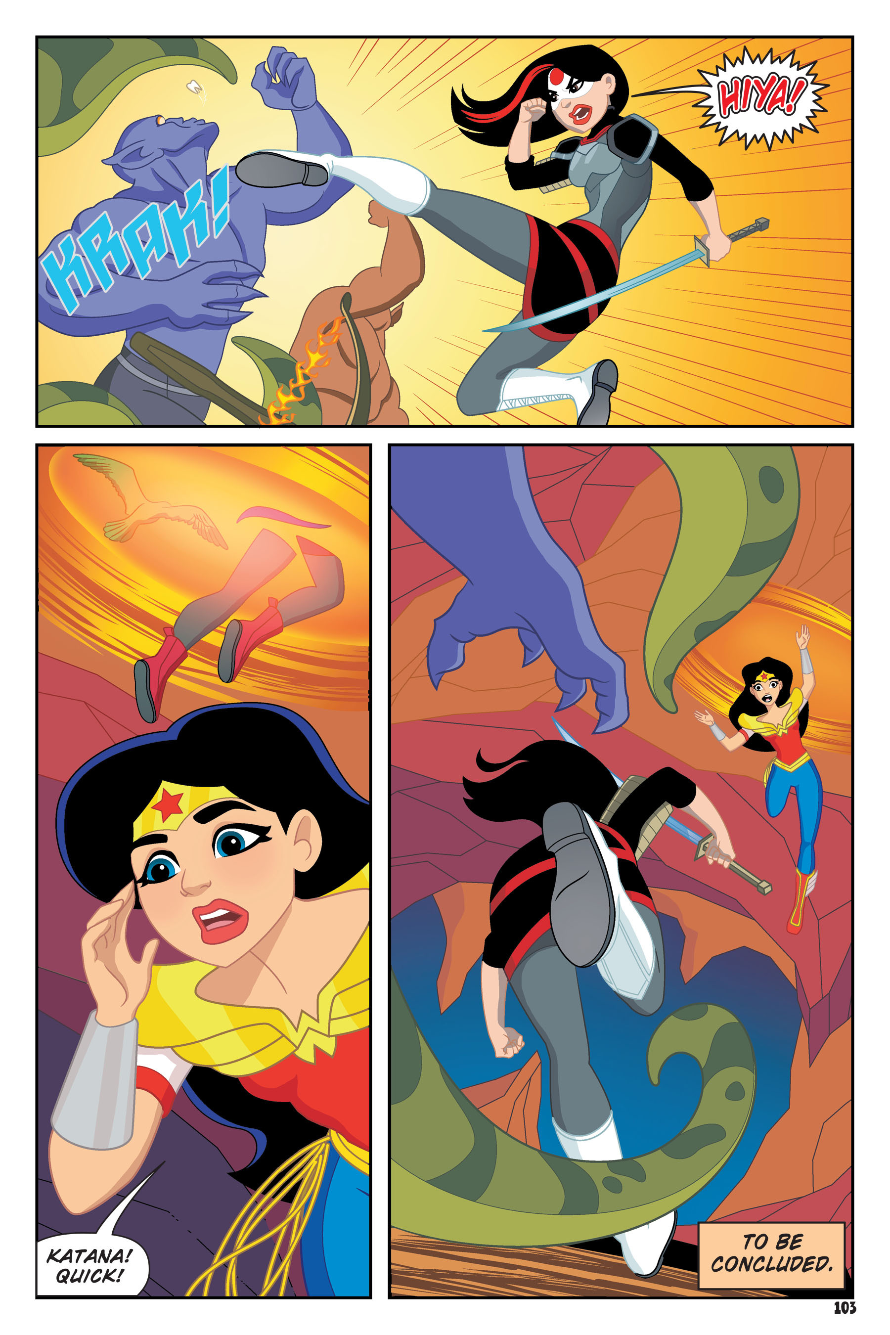 Read online DC Super Hero Girls: Hits and Myths comic -  Issue # Full - 99