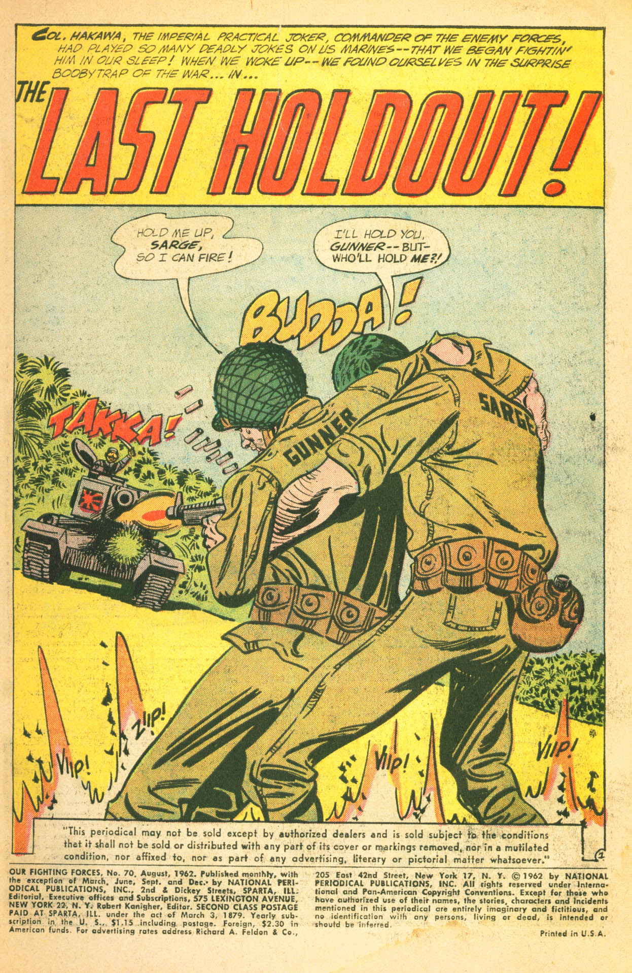 Read online Our Fighting Forces comic -  Issue #70 - 3