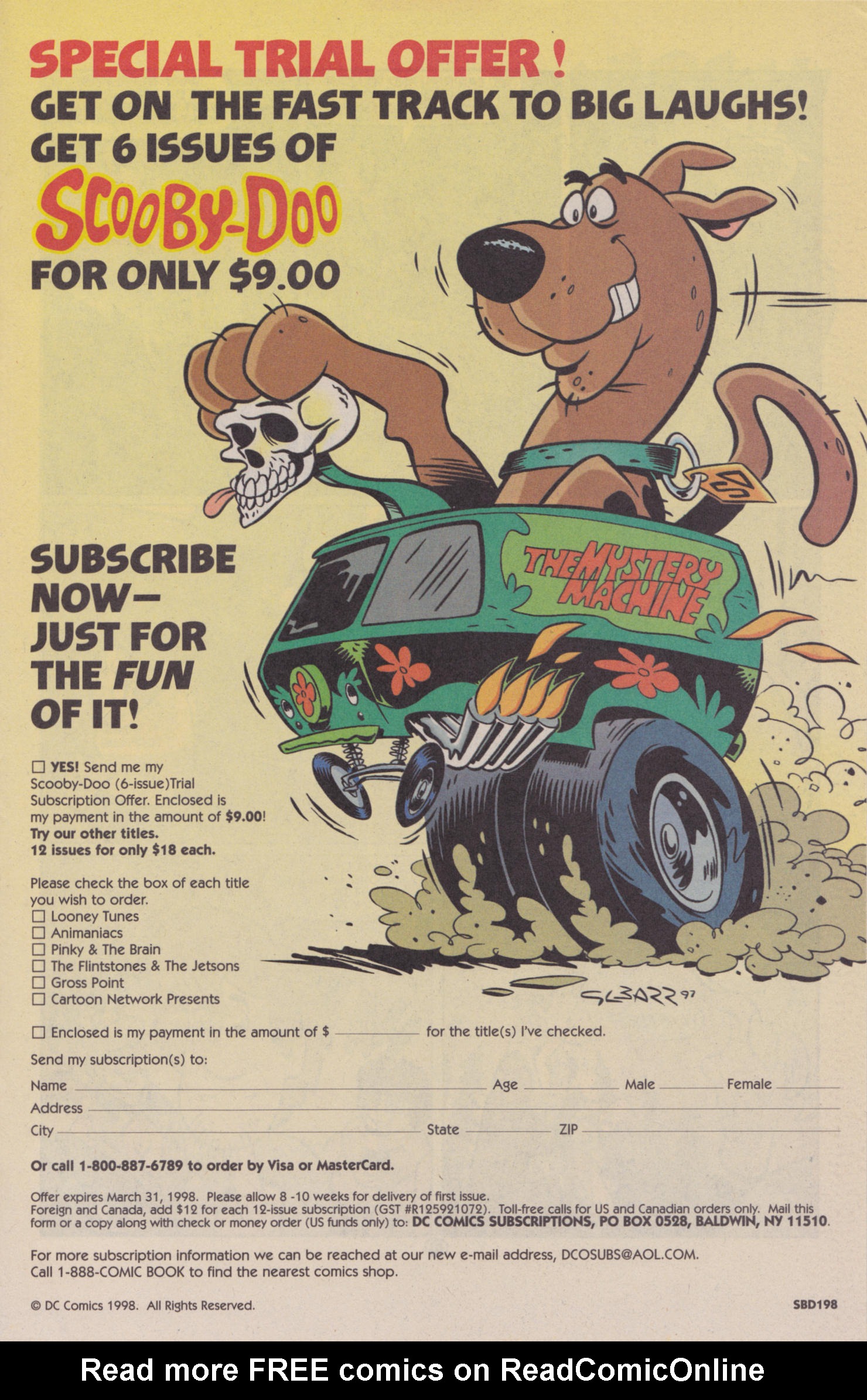 Read online Scooby-Doo (1997) comic -  Issue #10 - 20