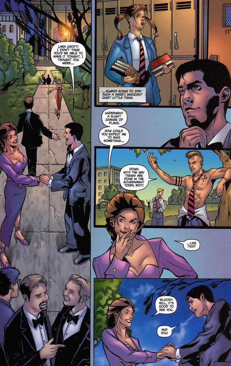 Read online Tomb Raider: Journeys comic -  Issue #5 - 7