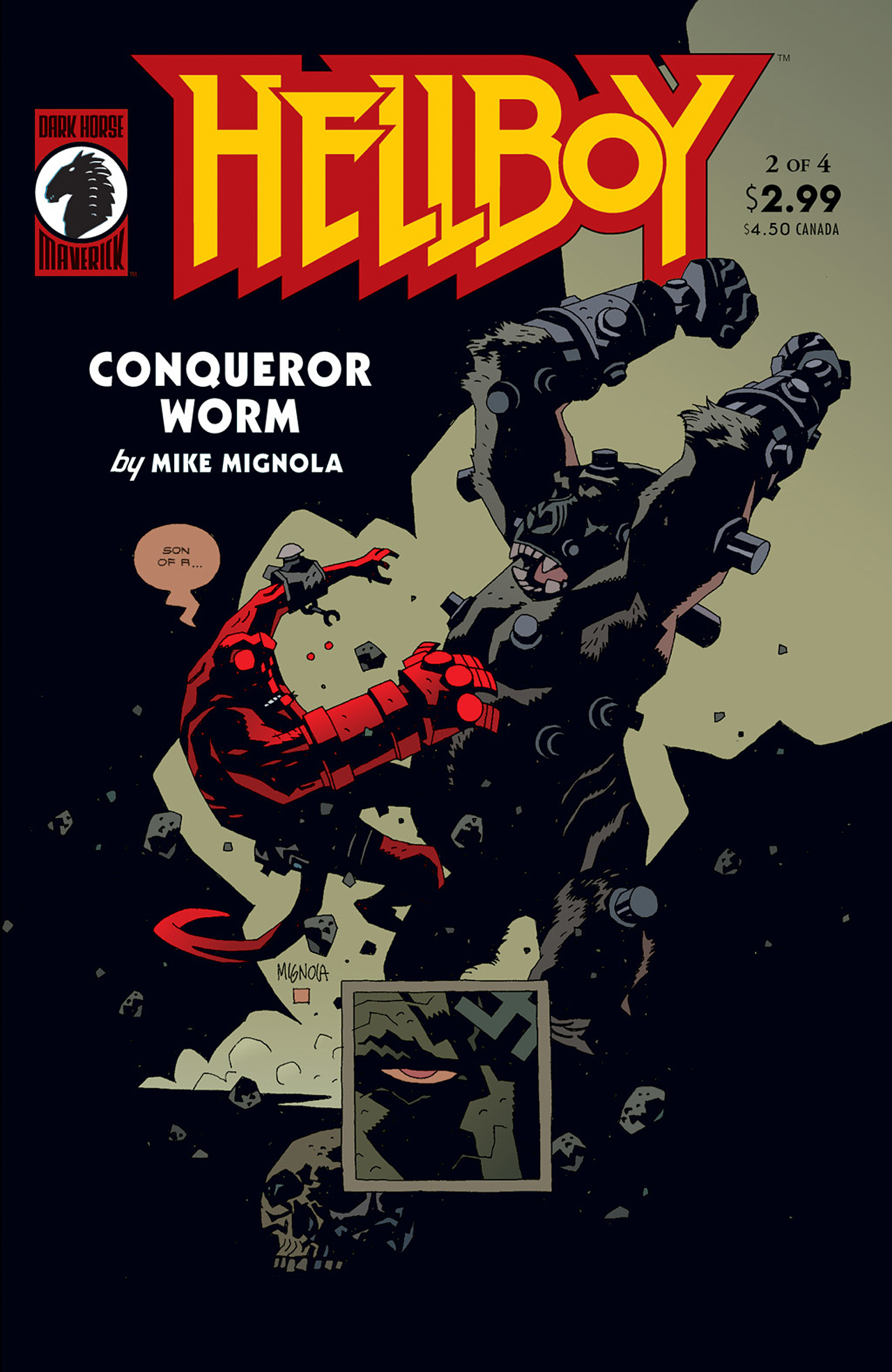 Read online Hellboy: Conqueror Worm comic -  Issue #2 - 1