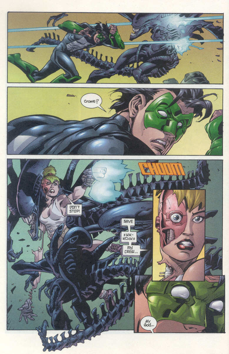 Read online Green Lantern vs. Aliens comic -  Issue #4 - 10